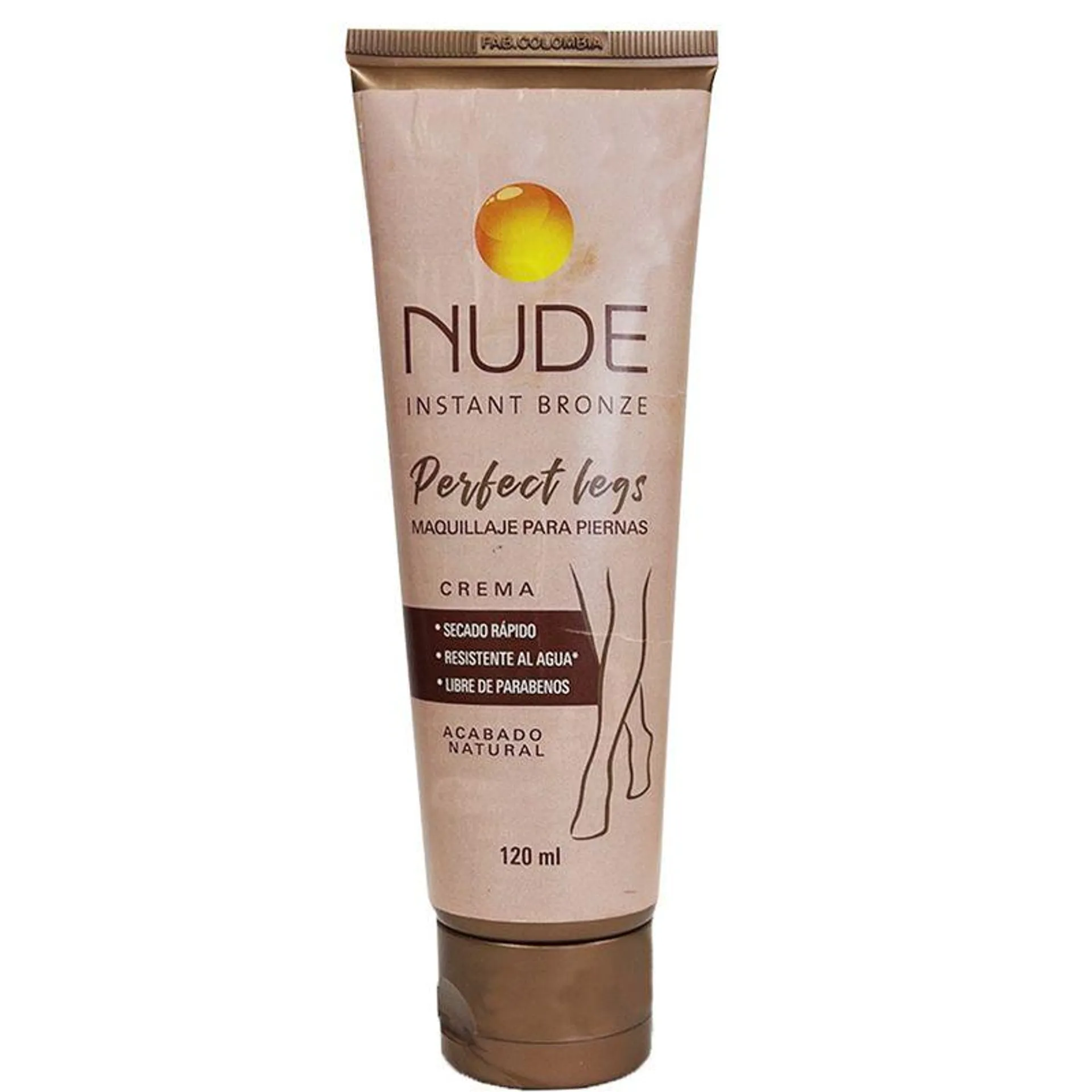 Crema Nude Perfect Legs Instant Bronze X 120Ml