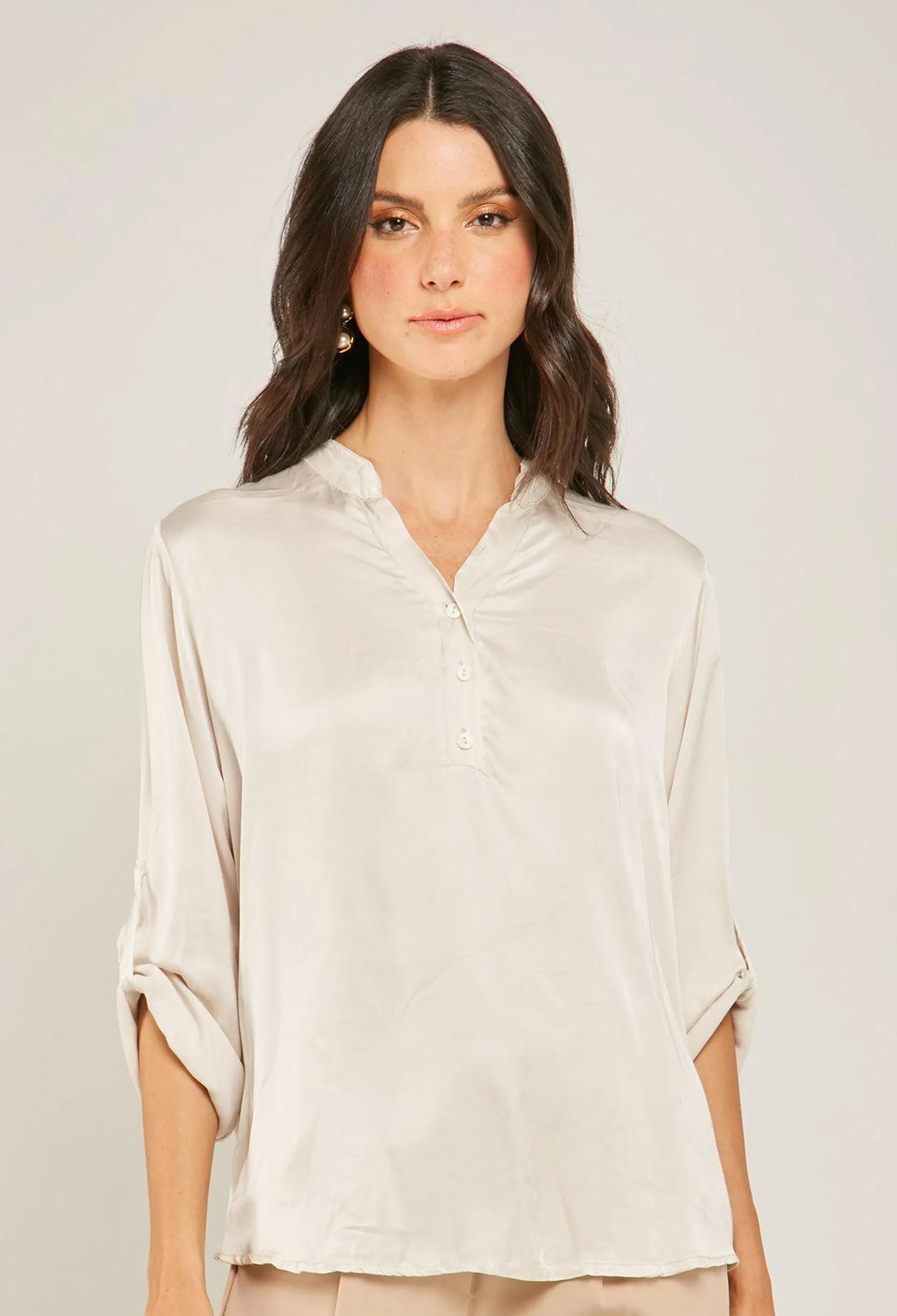 Blusa Saten Mujer - SALE