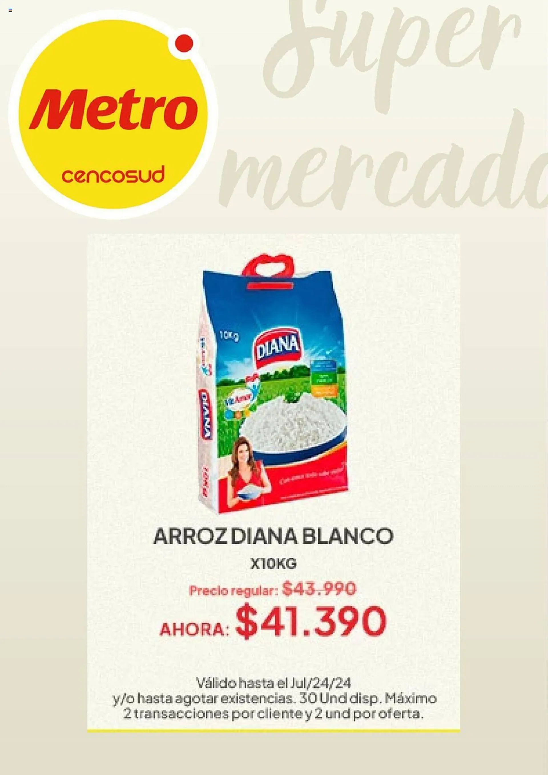 Catalogo de Catálogo Metro 22 de julio al 24 de julio 2024 - Pag 2