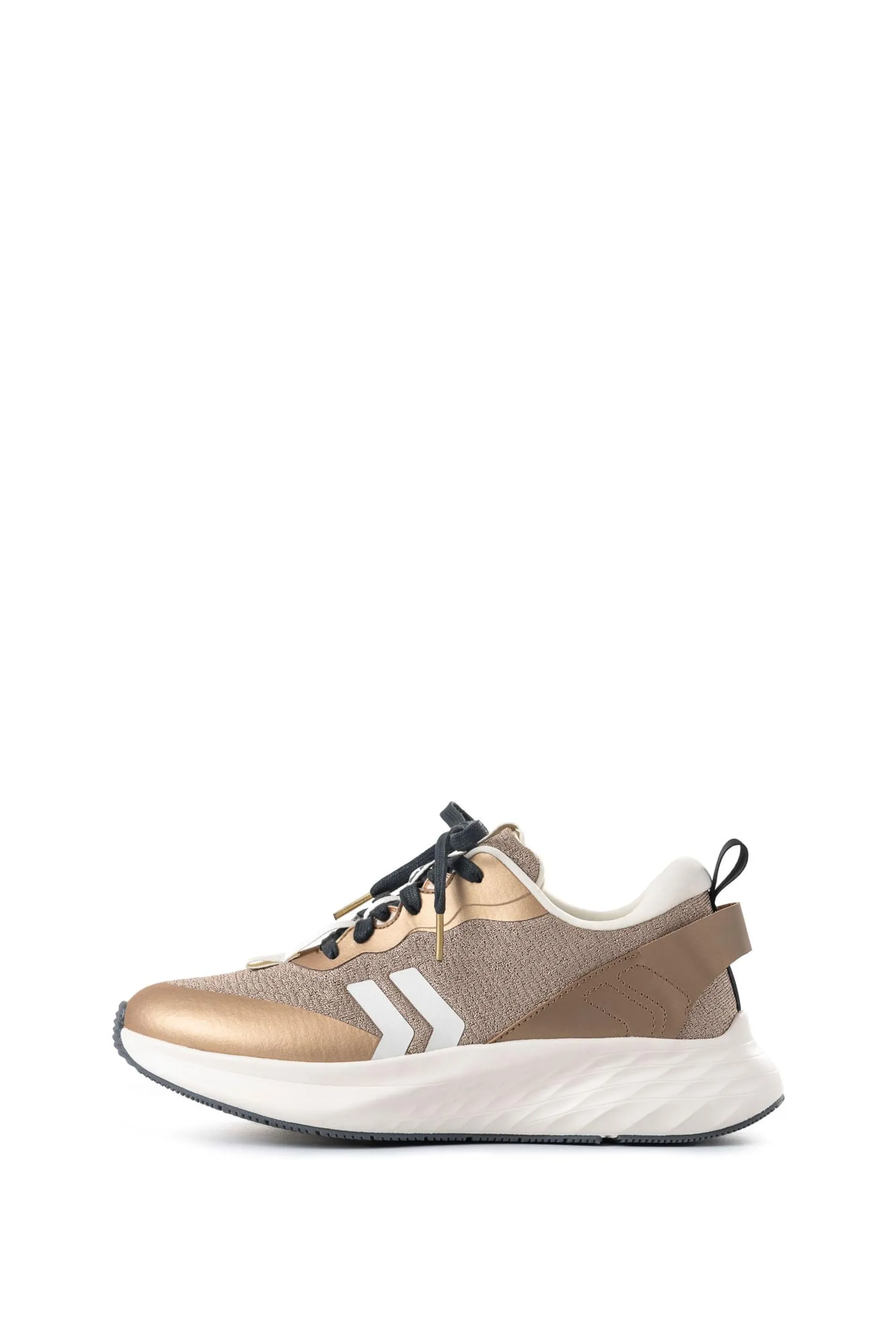 Tenis Fly Up Spirited en textil y cuero para mujer silueta liviana