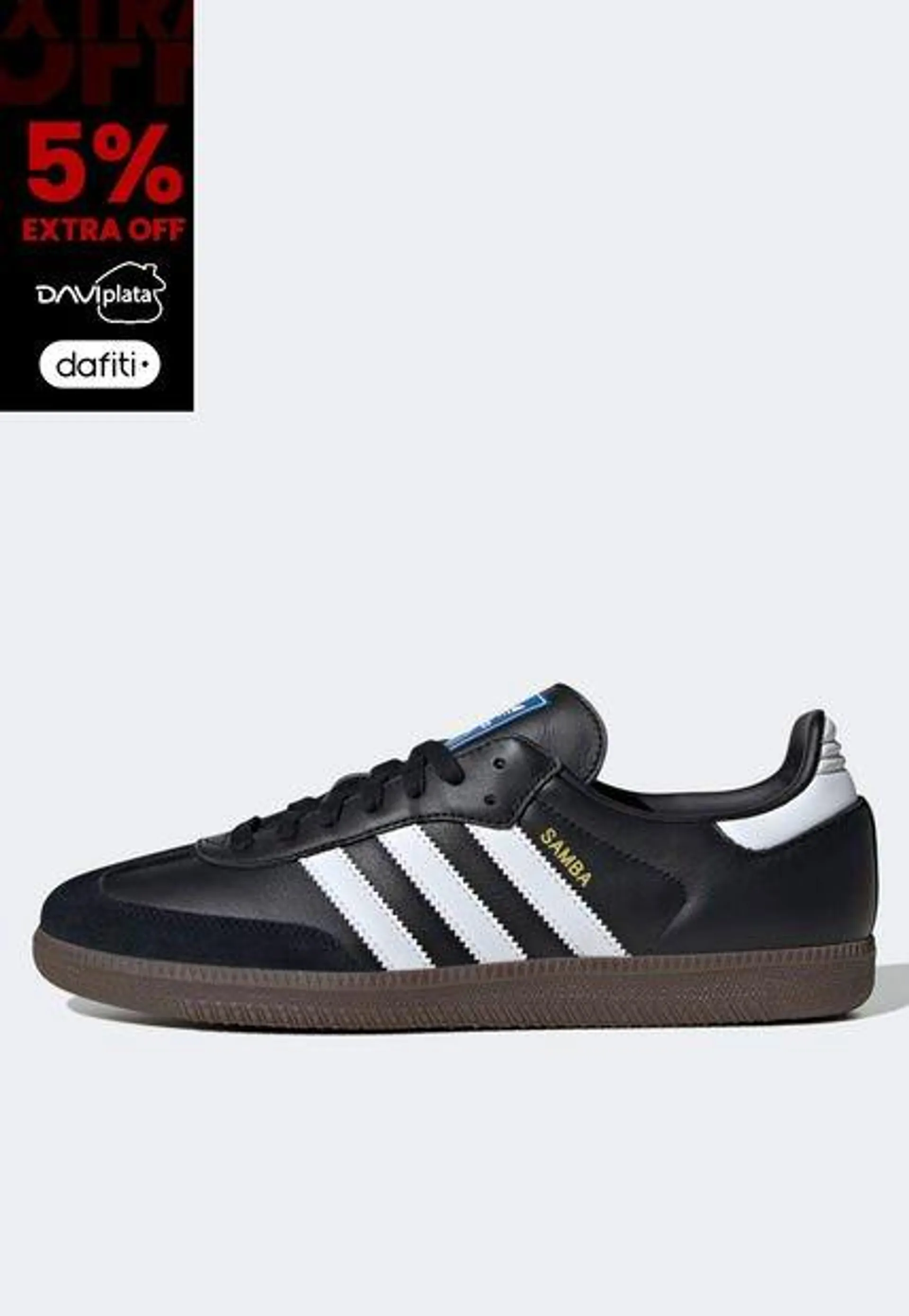 Tenis adidas Originals Samba OG Negro-Blanco