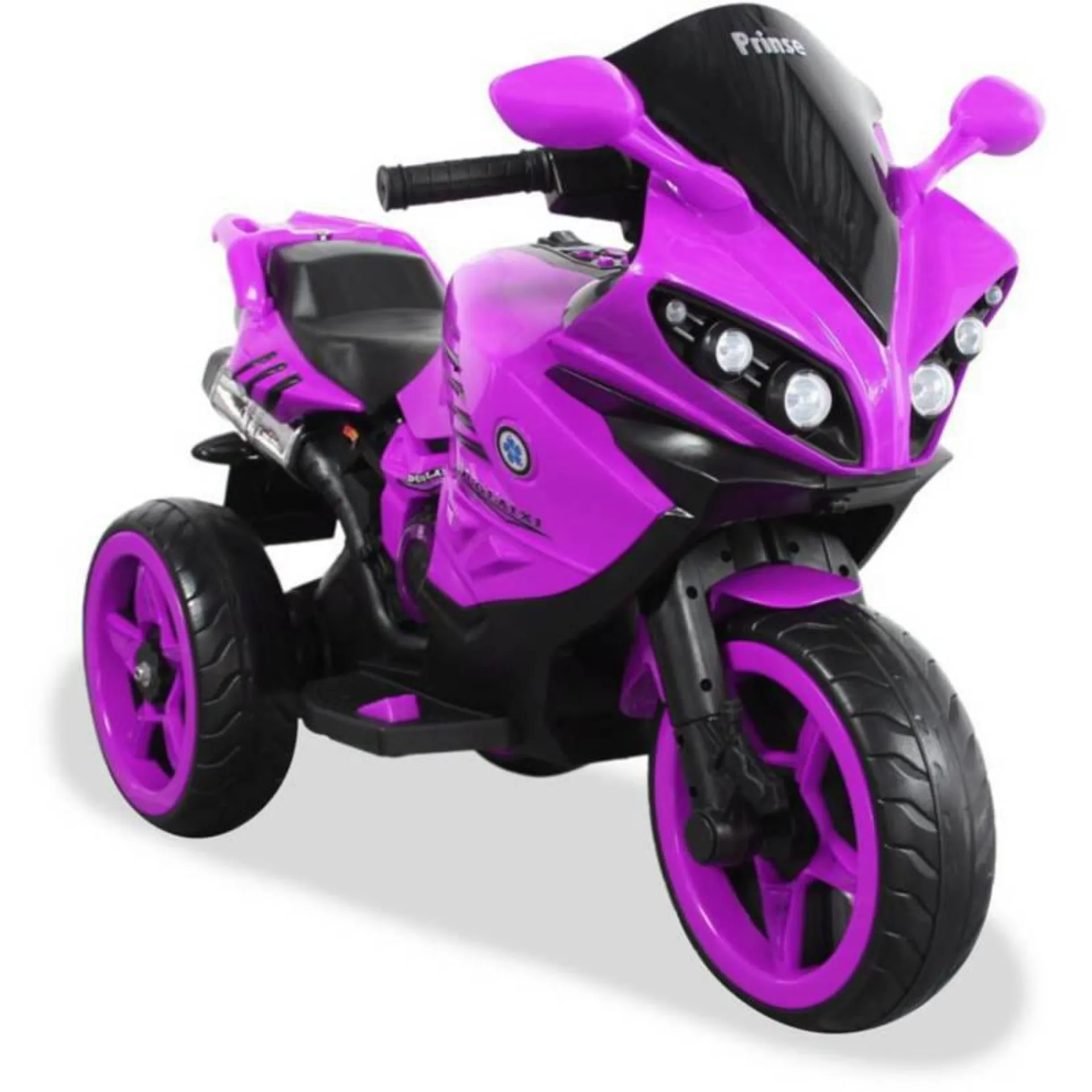 Moto Con Sonidos-Luces Para Niño Marca Prinsel Tipo Gp Monza Rosa 6V