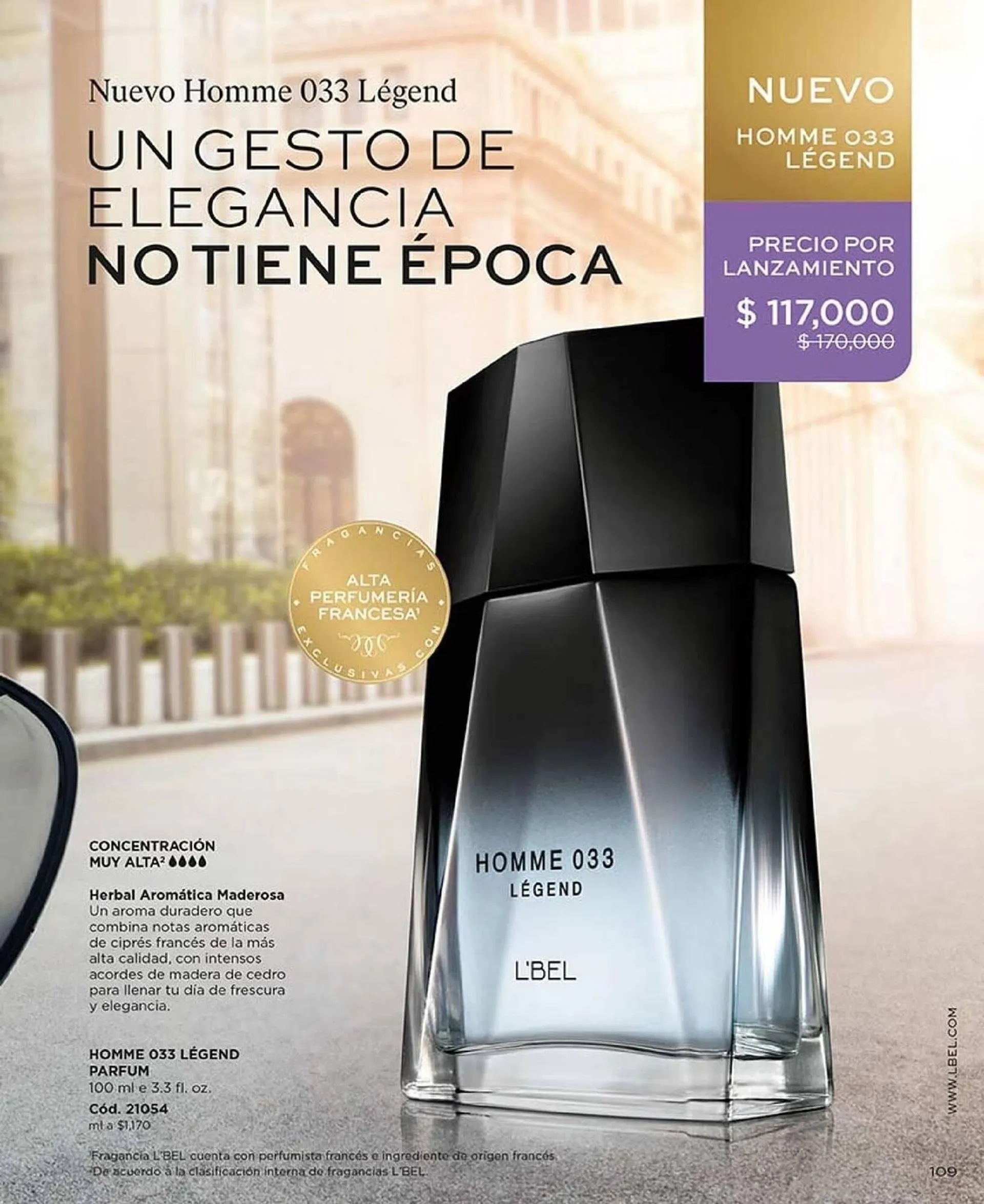 Catalogo de Catálogo L'bel 25 de marzo al 30 de abril 2025 - Pag 109