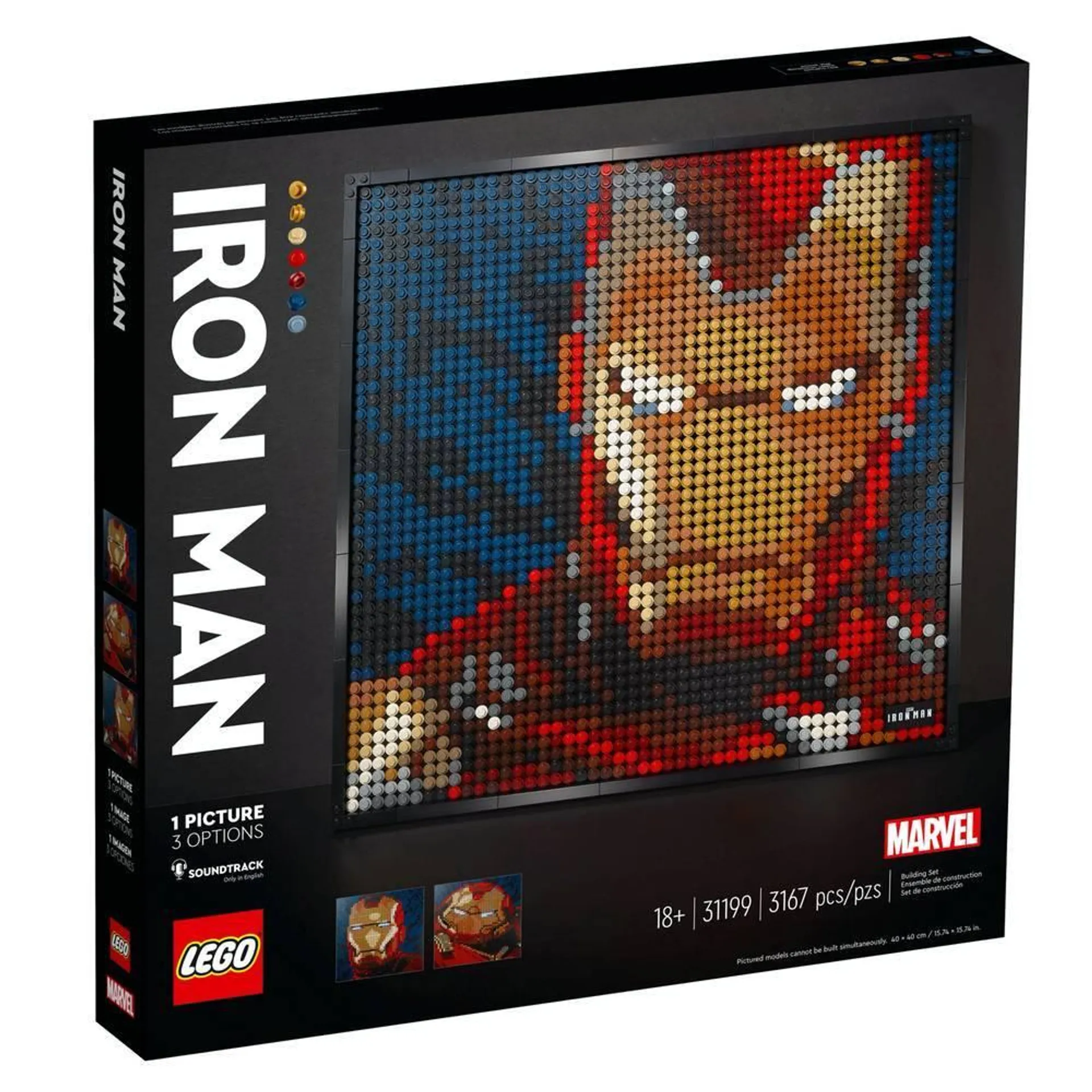 LEGO® Art: Marvel Studios Iron Man