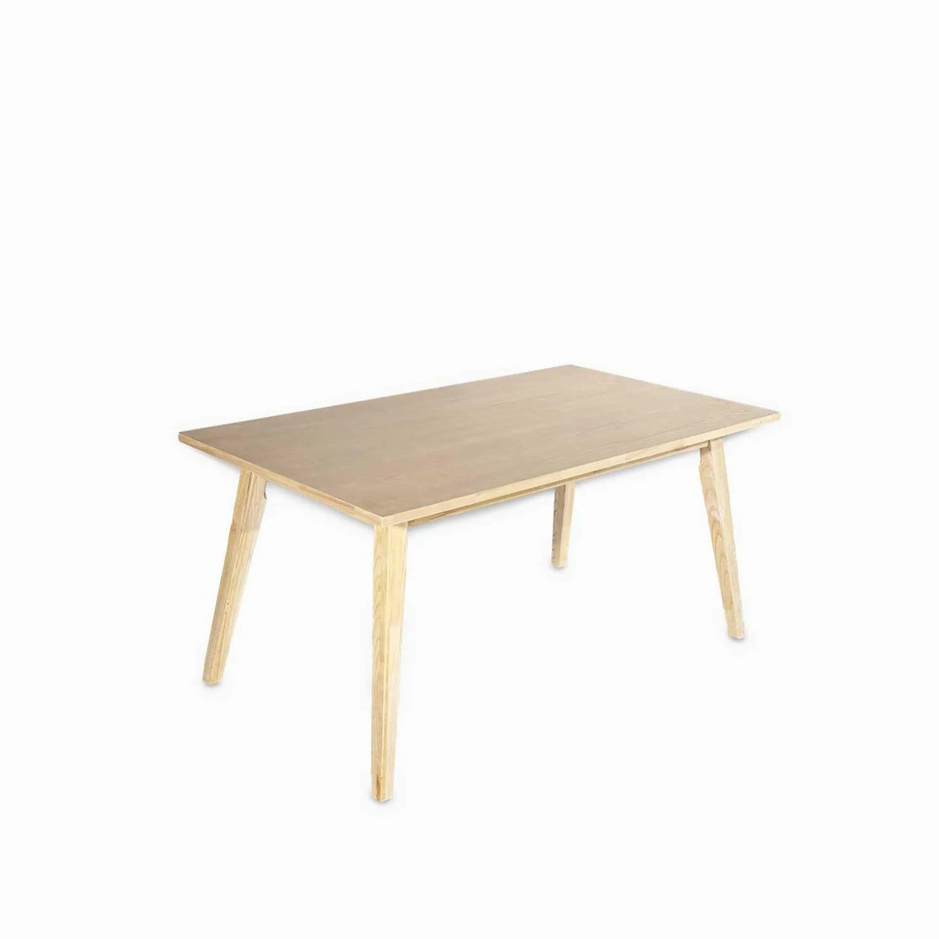 Mesa comedor madera pata recta 76x157x87cm