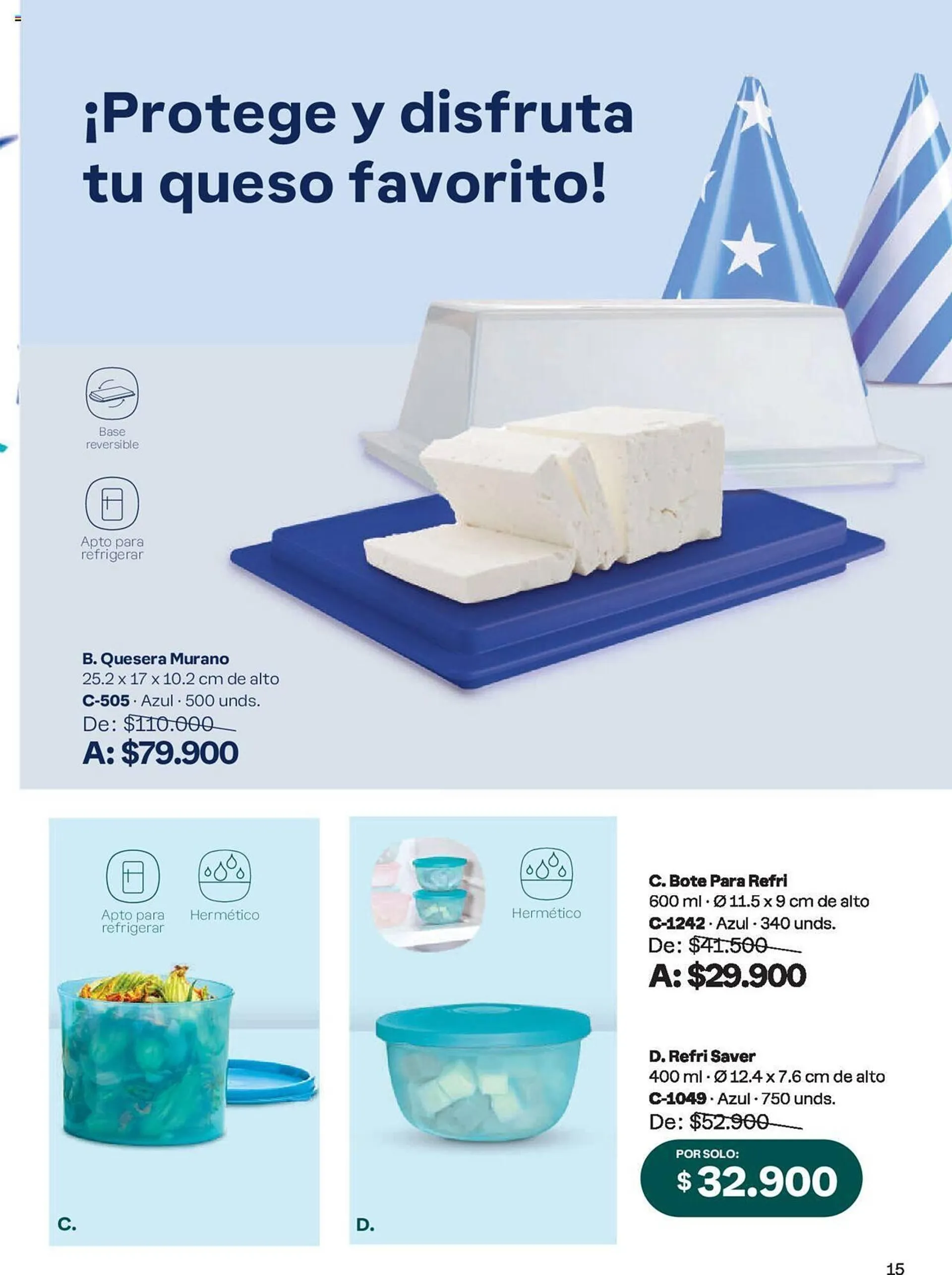 Catalogo de Catálogo Tupperware 14 de junio al 11 de julio 2024 - Pag 15