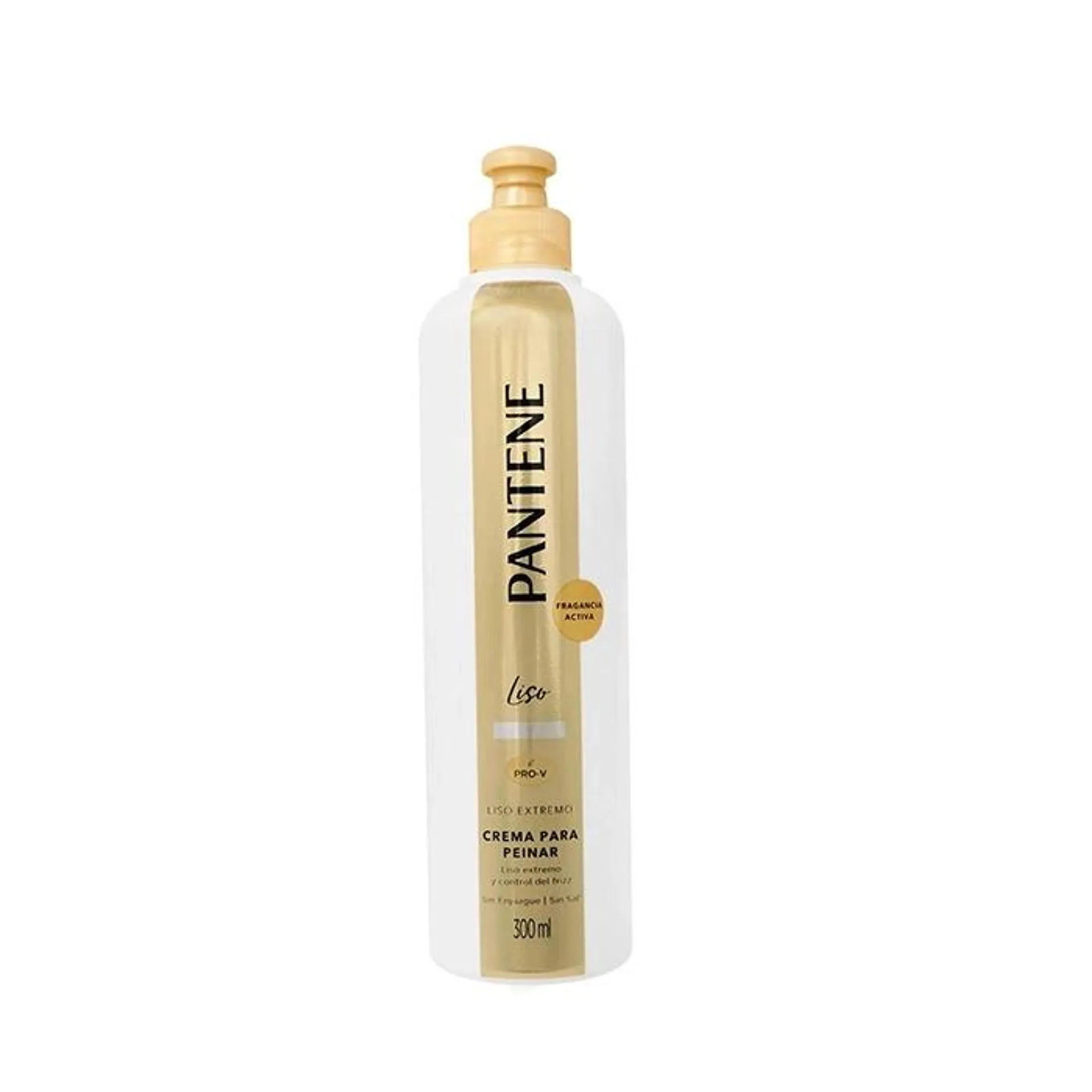 Crema Para Peinar Pantene Pro-V Liso Extremo Frasco Con 300 mL