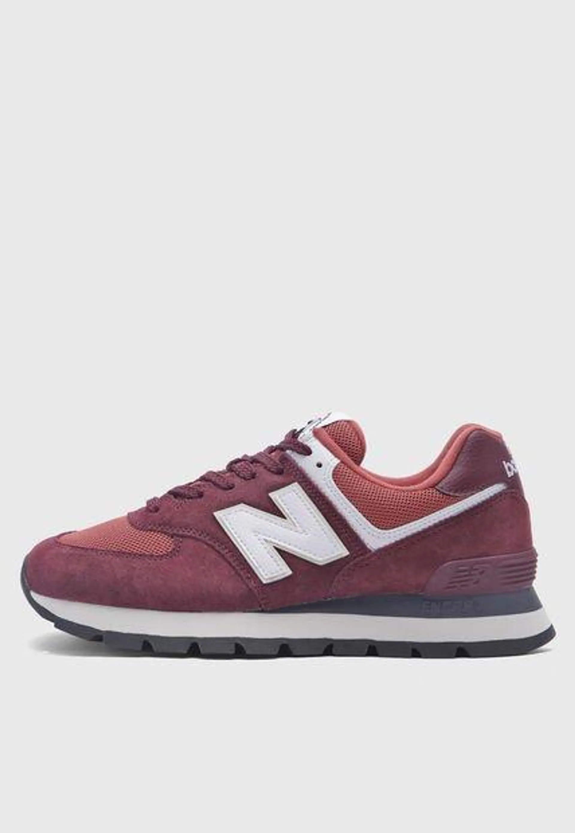 Tenis Lifestyle Borgoña-Terracota-Marfil new balance 574