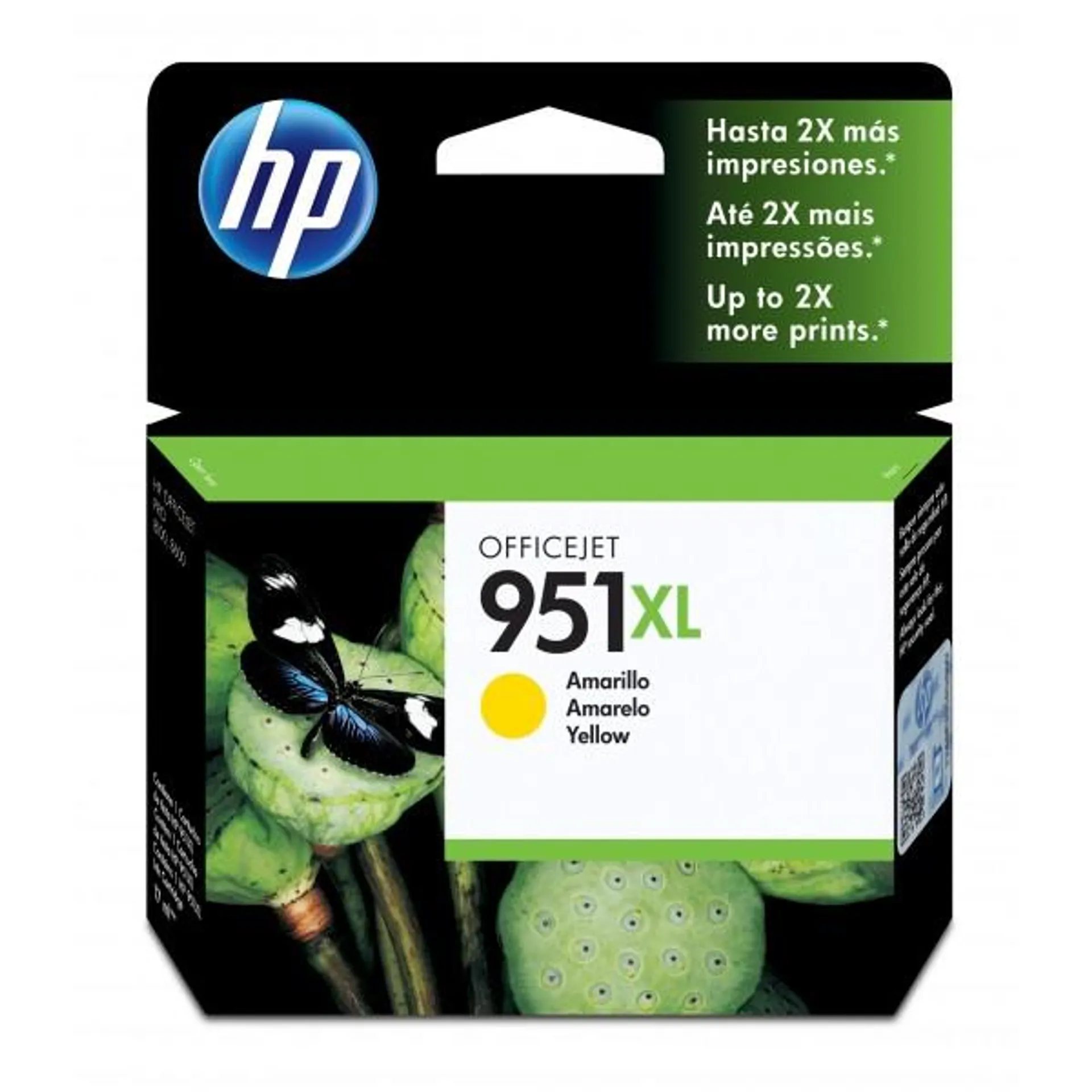 Cartucho de Tinta HP 951xl Amarillo Original (CN048AL)