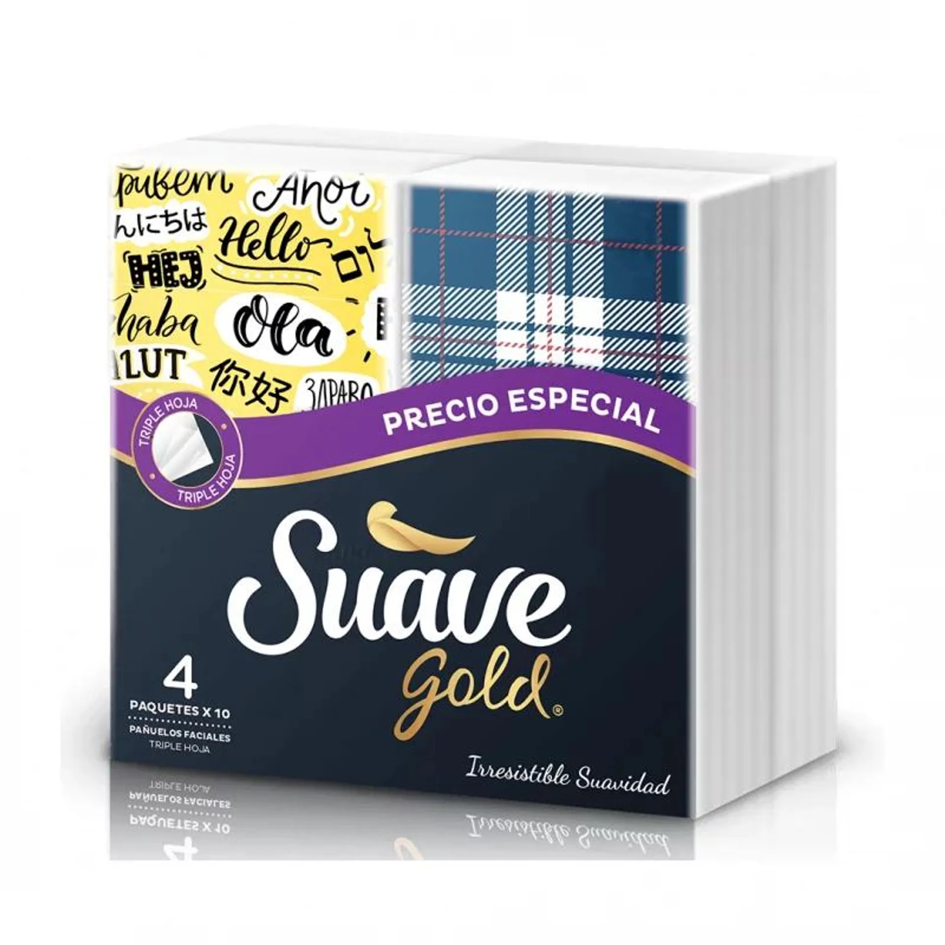 Facial Suave Gold Bolsillo X4 Precio Especial