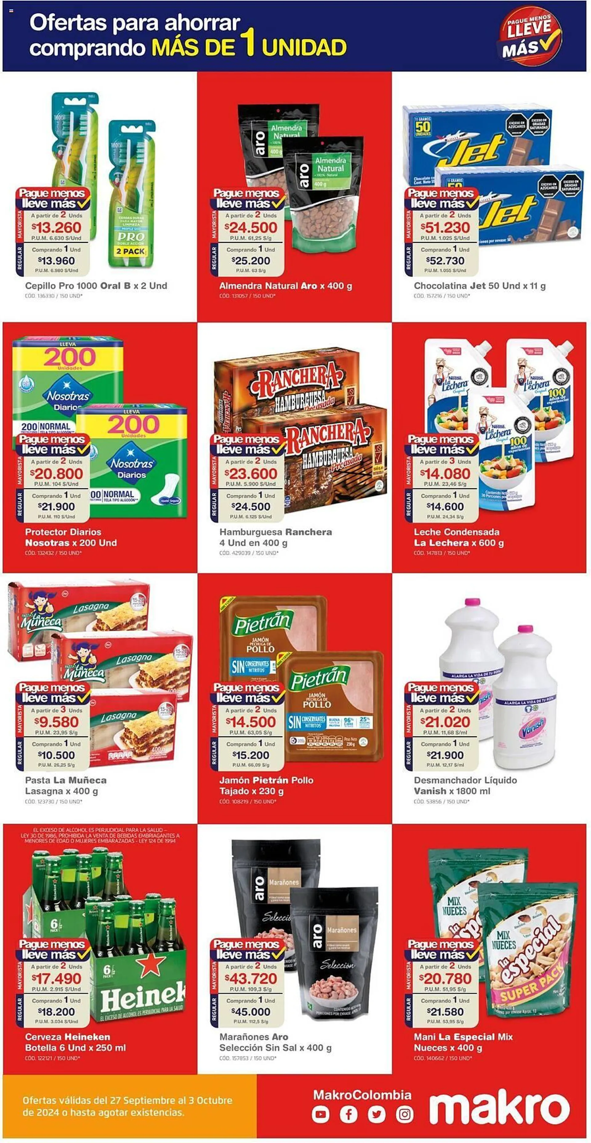 Catalogo de Catálogo Makro 27 de septiembre al 3 de octubre 2024 - Pag 17