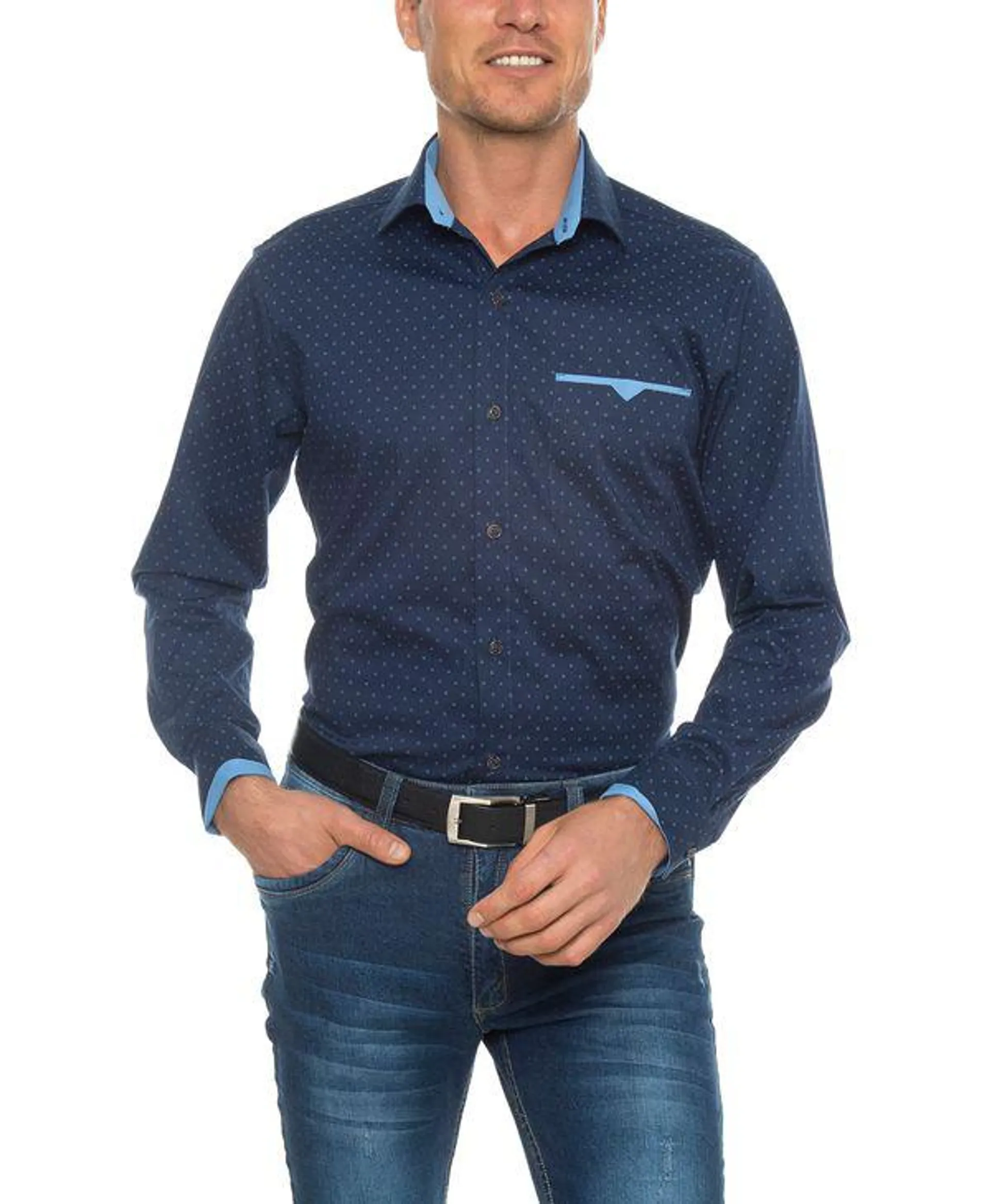 Camisa Casual Navan Estampada