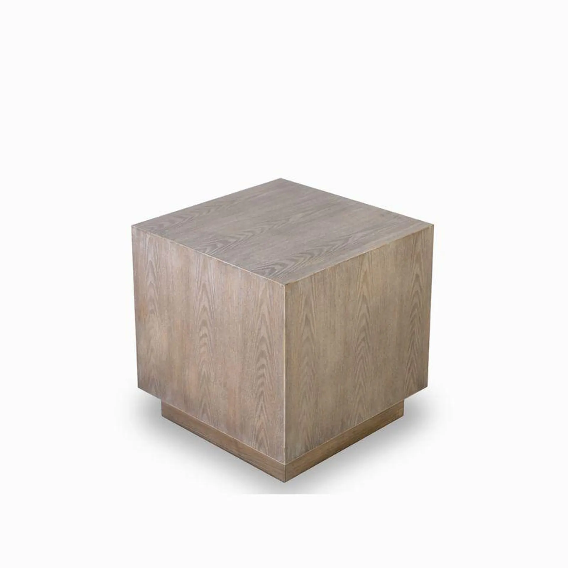 Mesa auxiliar cubo madera 56x56x56cm