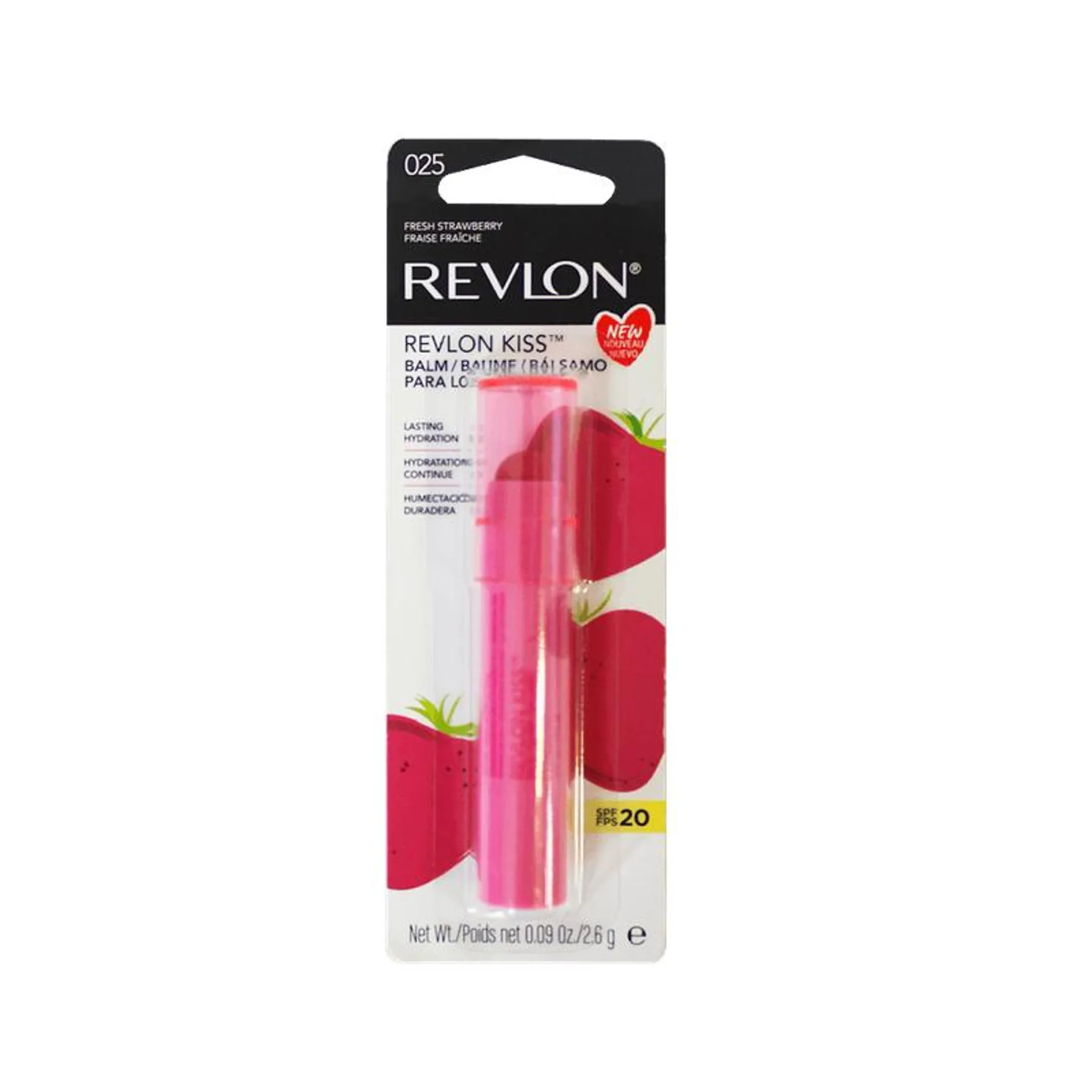 Balsamo Labial Revlon Kiss 025 Strawberry