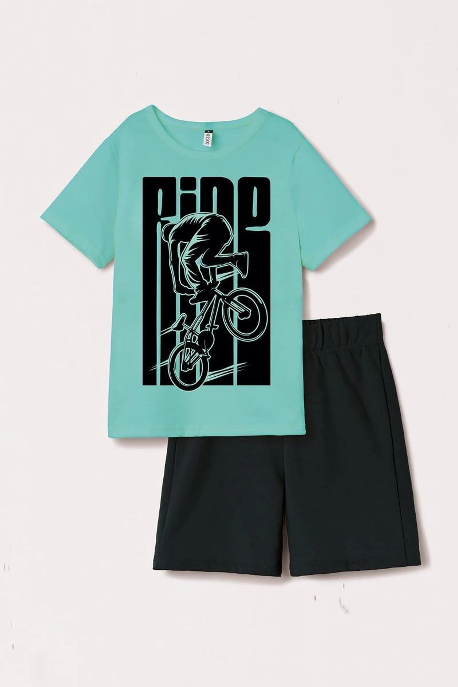 CONJUNTO X 2 CAMISETA - BERMUDA Multicolor