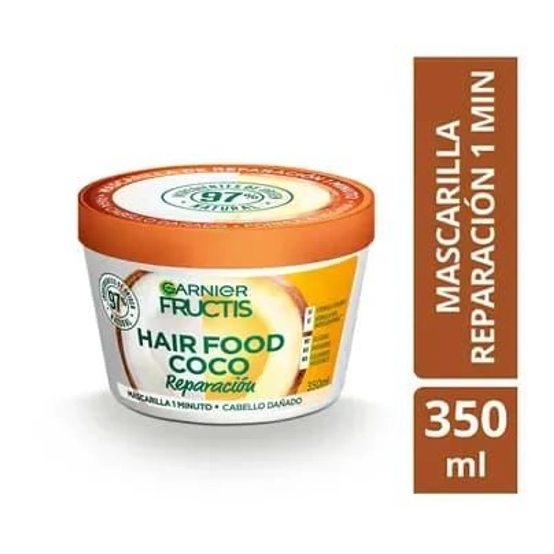 Mascarilla Capilar Garnier Hairfood Coco x 350ml