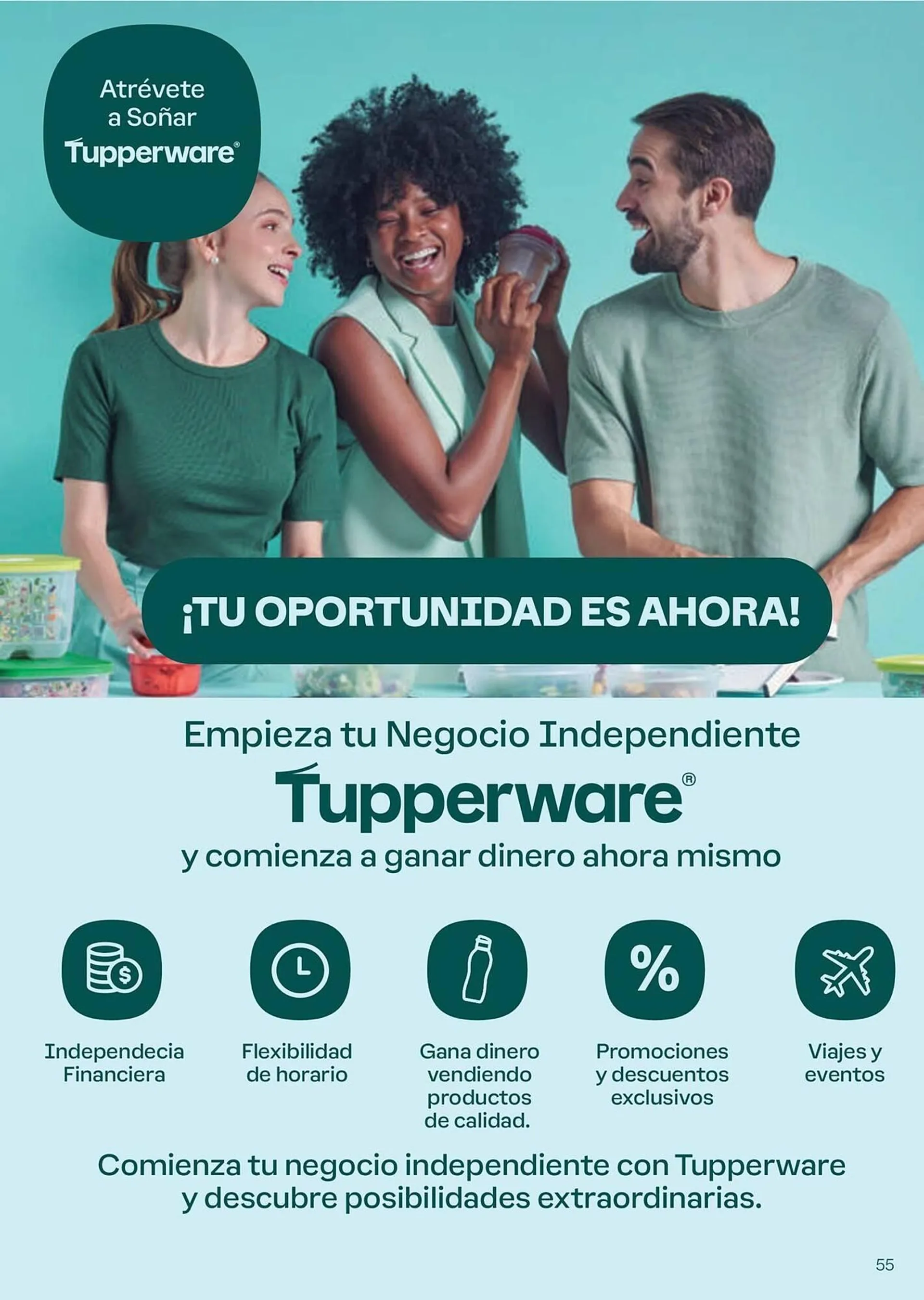 Catalogo de Catálogo Tupperware 6 de septiembre al 3 de octubre 2024 - Pag 55