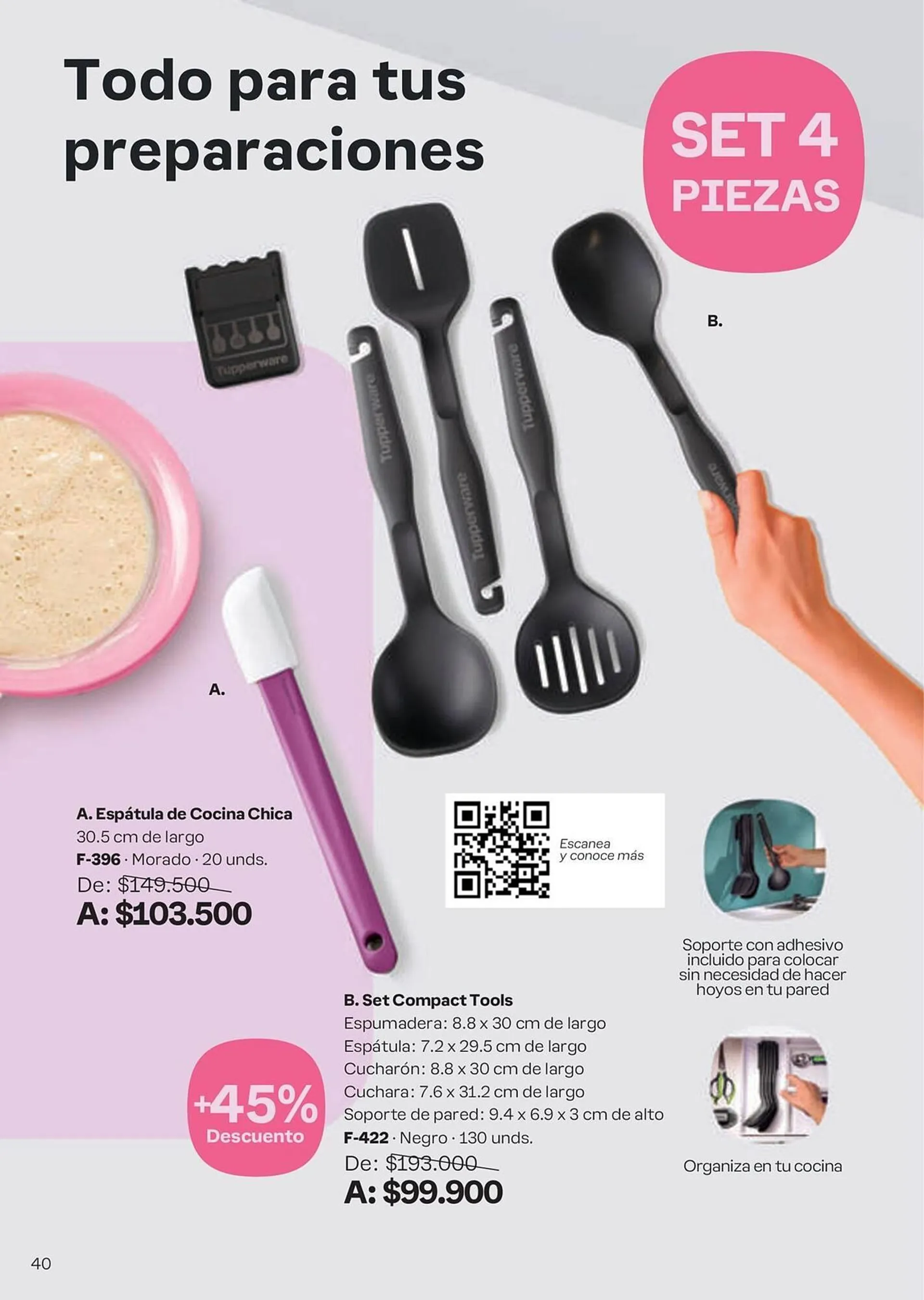 Catalogo de Catálogo Tupperware 6 de septiembre al 3 de octubre 2024 - Pag 40