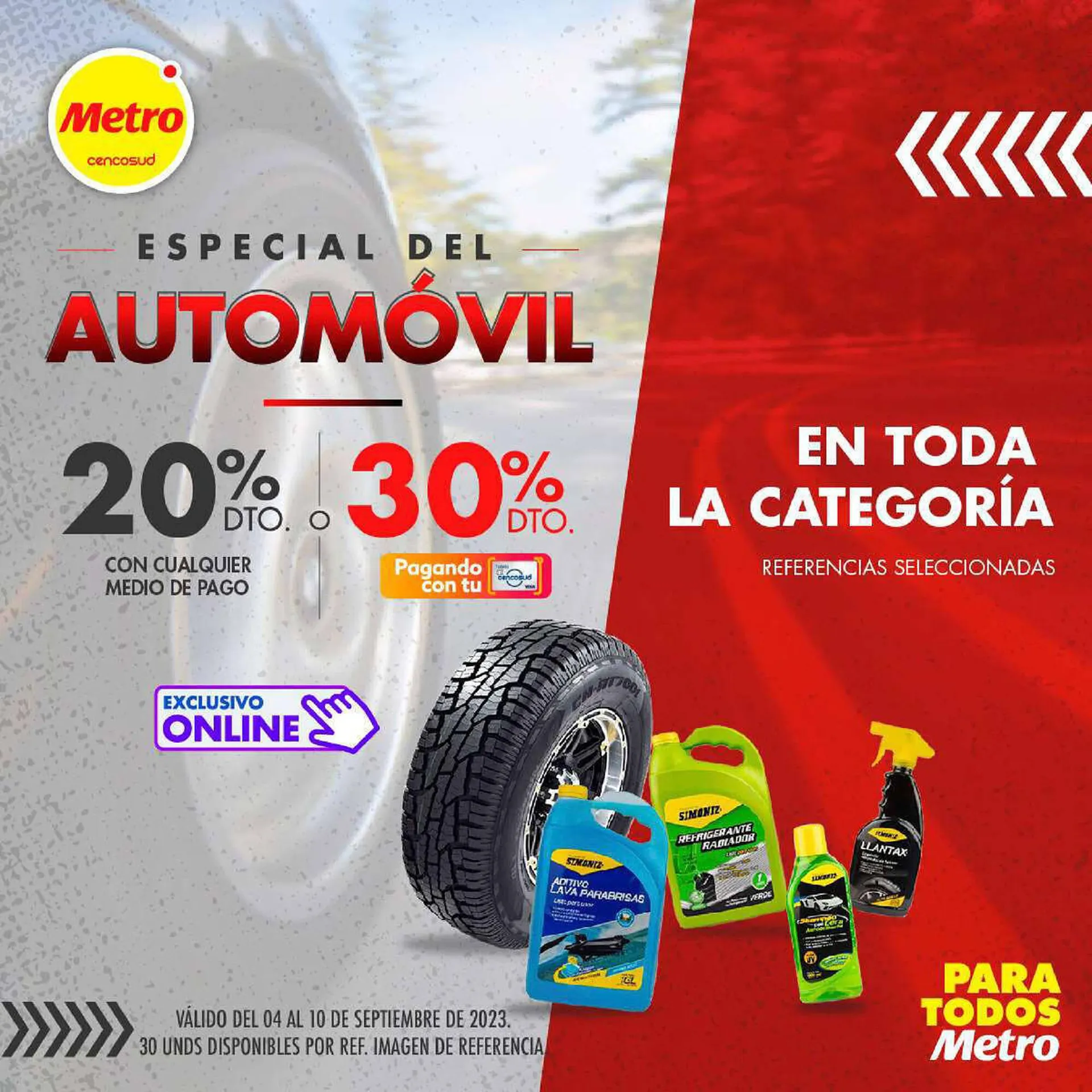Catalogo de Catálogo Metro 7 de septiembre al 10 de septiembre 2023 - Pag 1