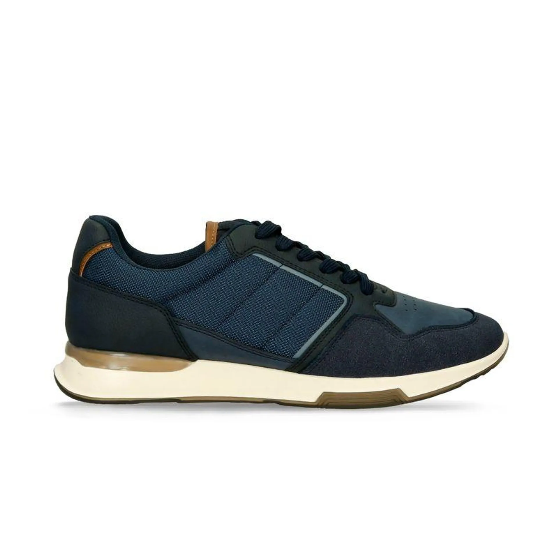 Tenis Casuales Azul Bata Manfred Roldan Hombre