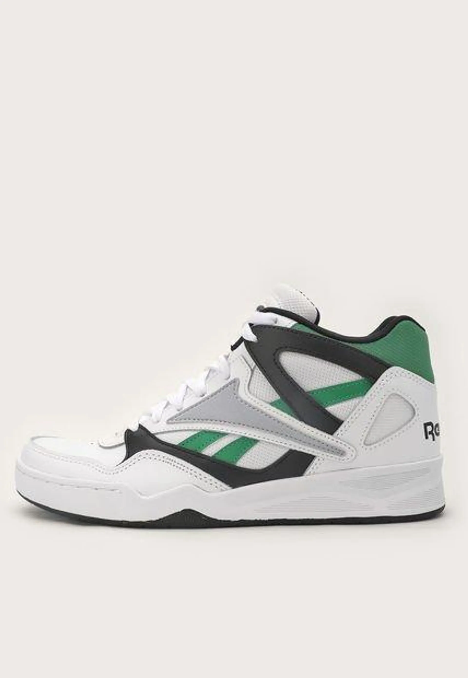 Tenis Lifestyle Blanco-Negro-Verde Reebok Royal BB4590