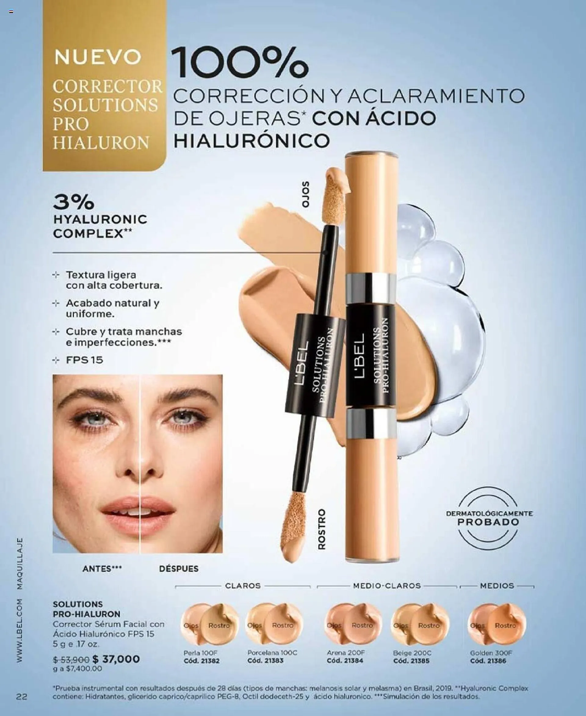 Catalogo de Catálogo L'bel 1 de agosto al 31 de agosto 2024 - Pag 22