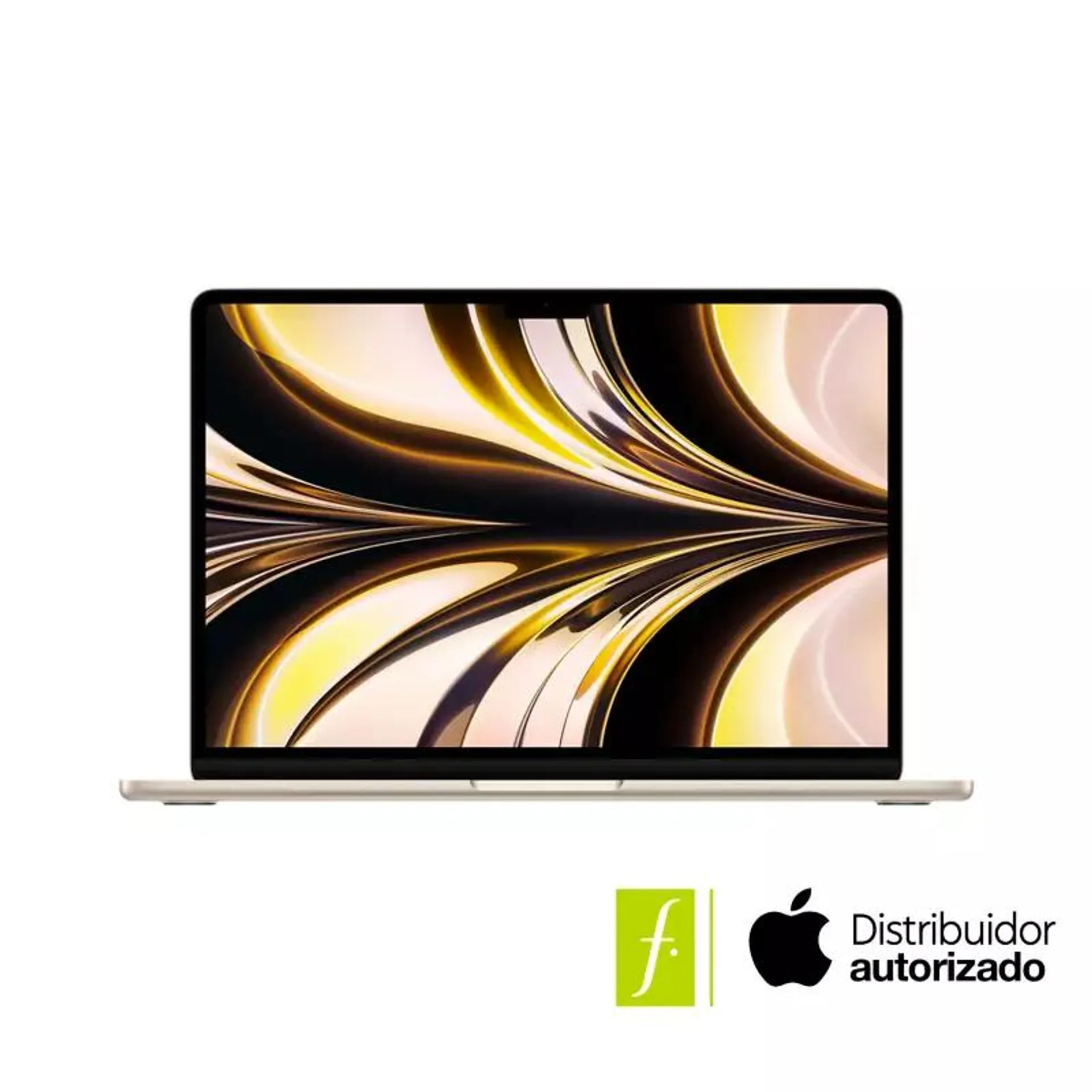 MacBook Air Chip M2 CPU 8 núcleos GPU 8 núcleos 256GB SSD MLXW3E/A 13.6 pulgadas