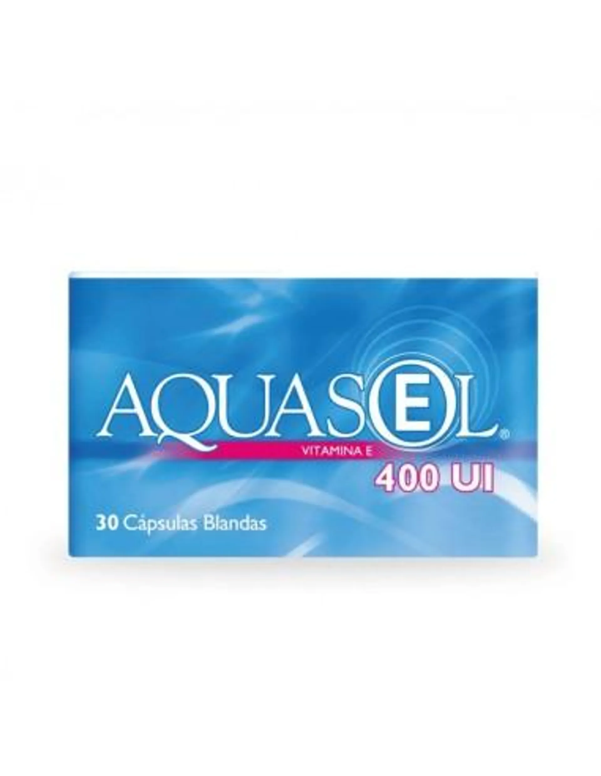 Aquasol–E 400 UI (Vitamina E) x30 Cápsulas