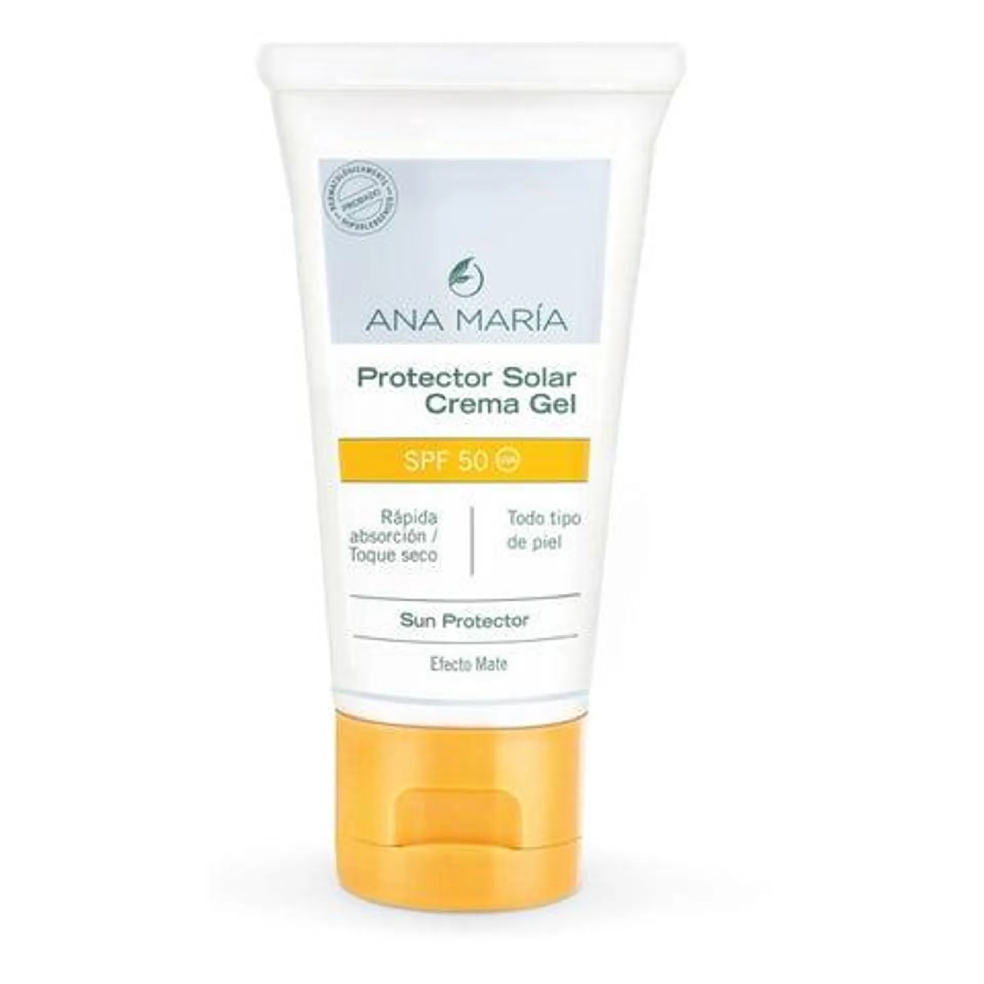 Protector Solar crema gel 50 SPF con aloe vera y vitamina E x 50 gr