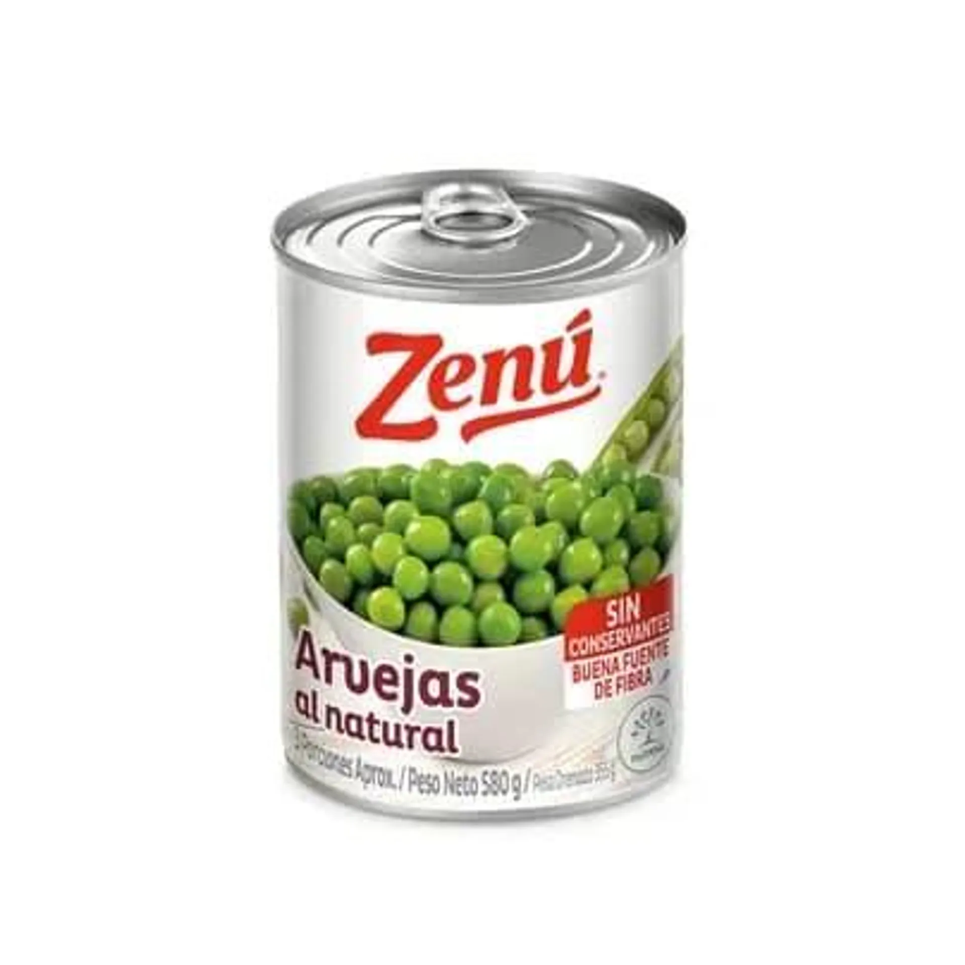 Arvejas al natural Zenú x 580g