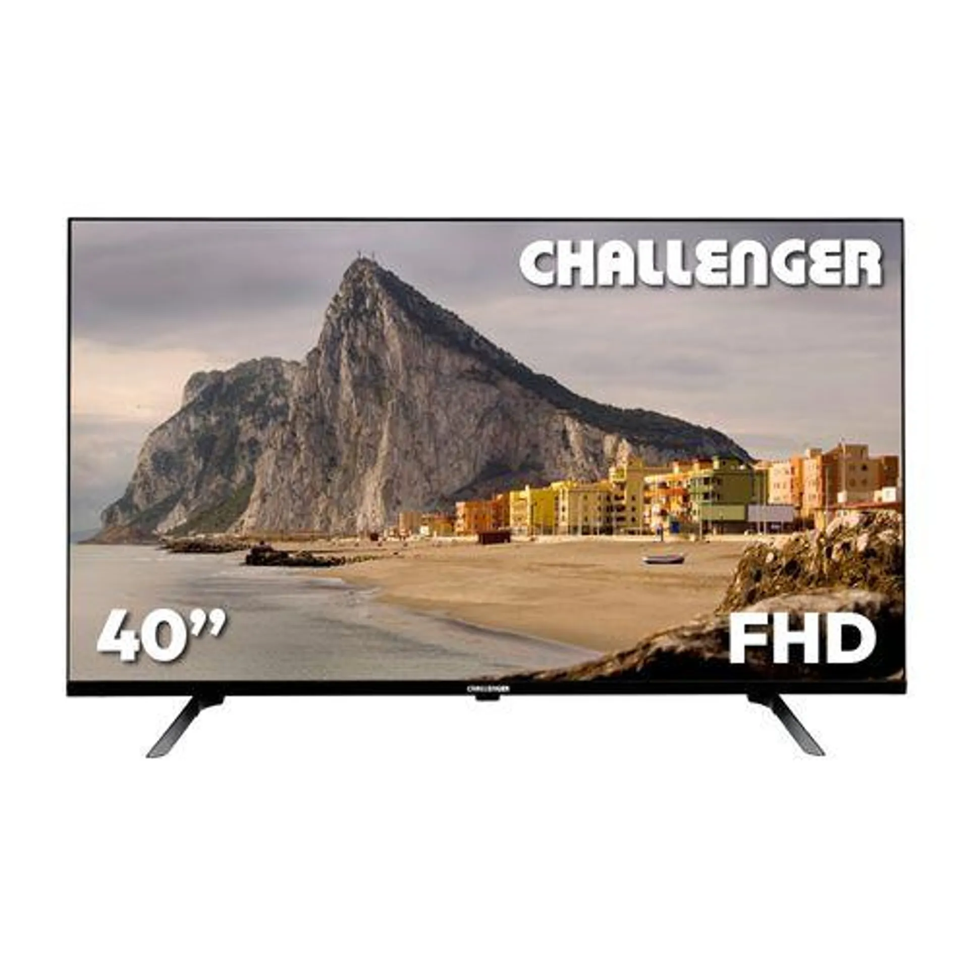 Televisor 40" HD Google TV con Bluetooth, WIFI, Chromecast y Control por voz. Incluye soporte de pared - LED 40KG84 BT GOOGLETV