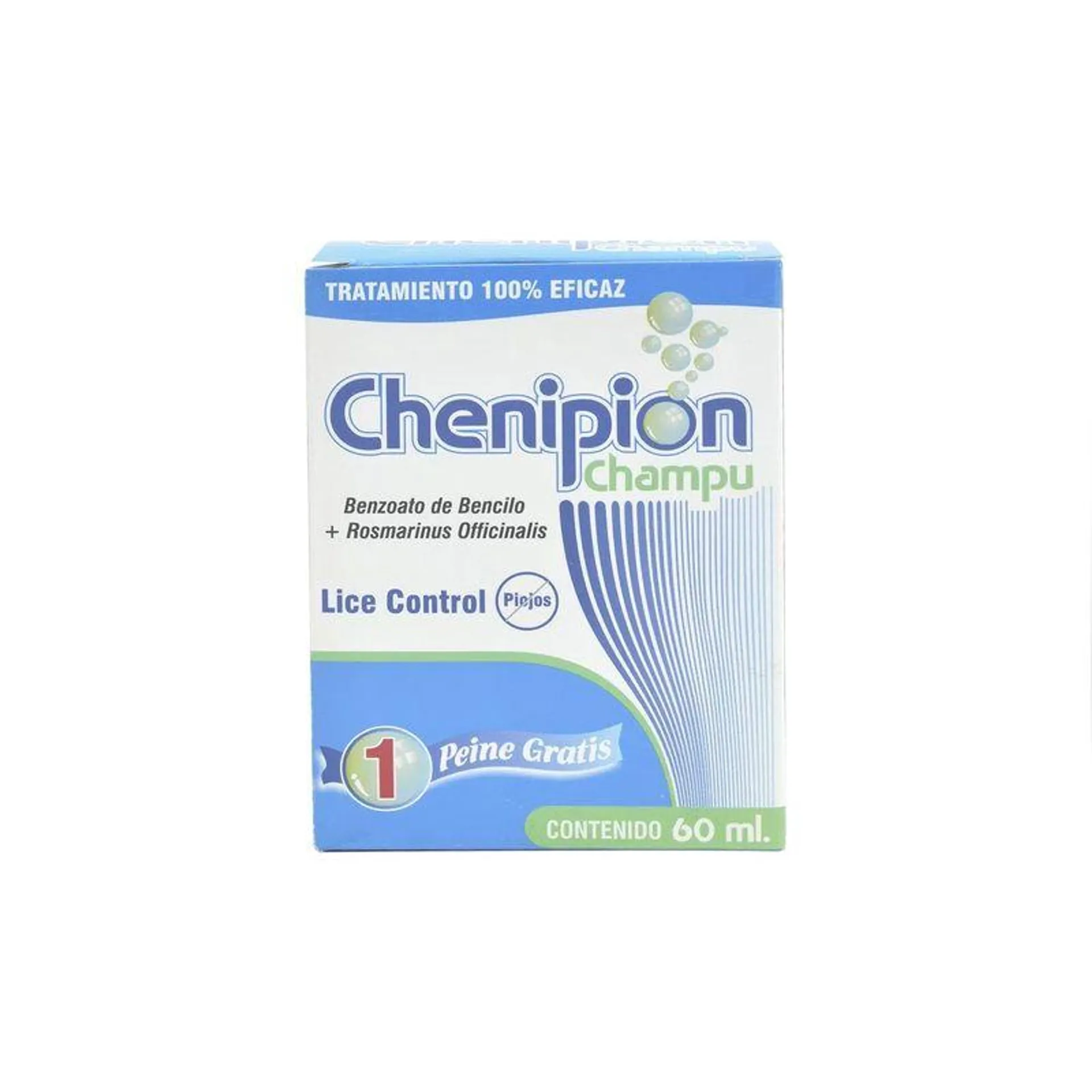 Champú Chenipion+ Peine Gratis