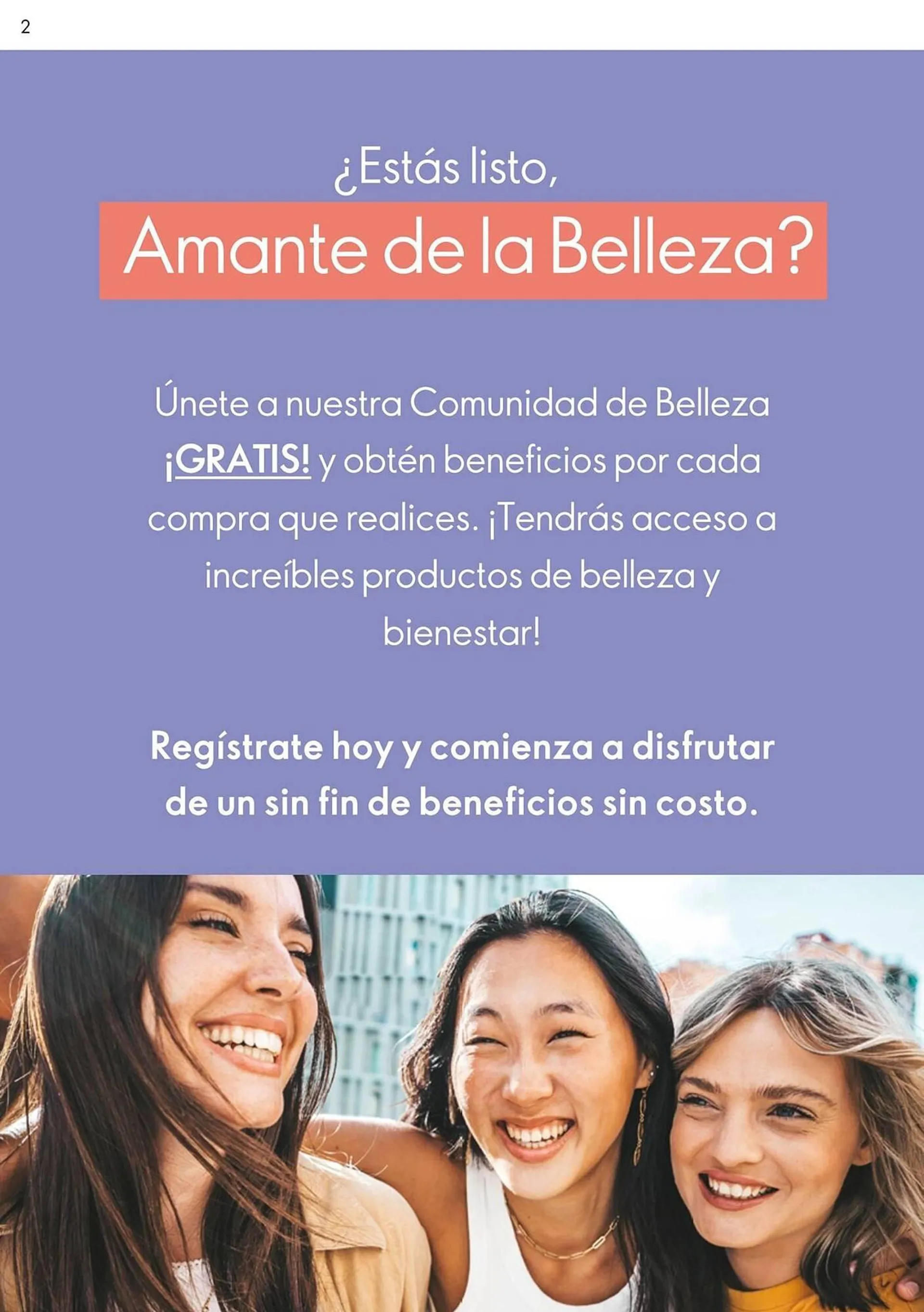 Catalogo de Catálogo Oriflame 21 de octubre al 4 de noviembre 2024 - Pag 2