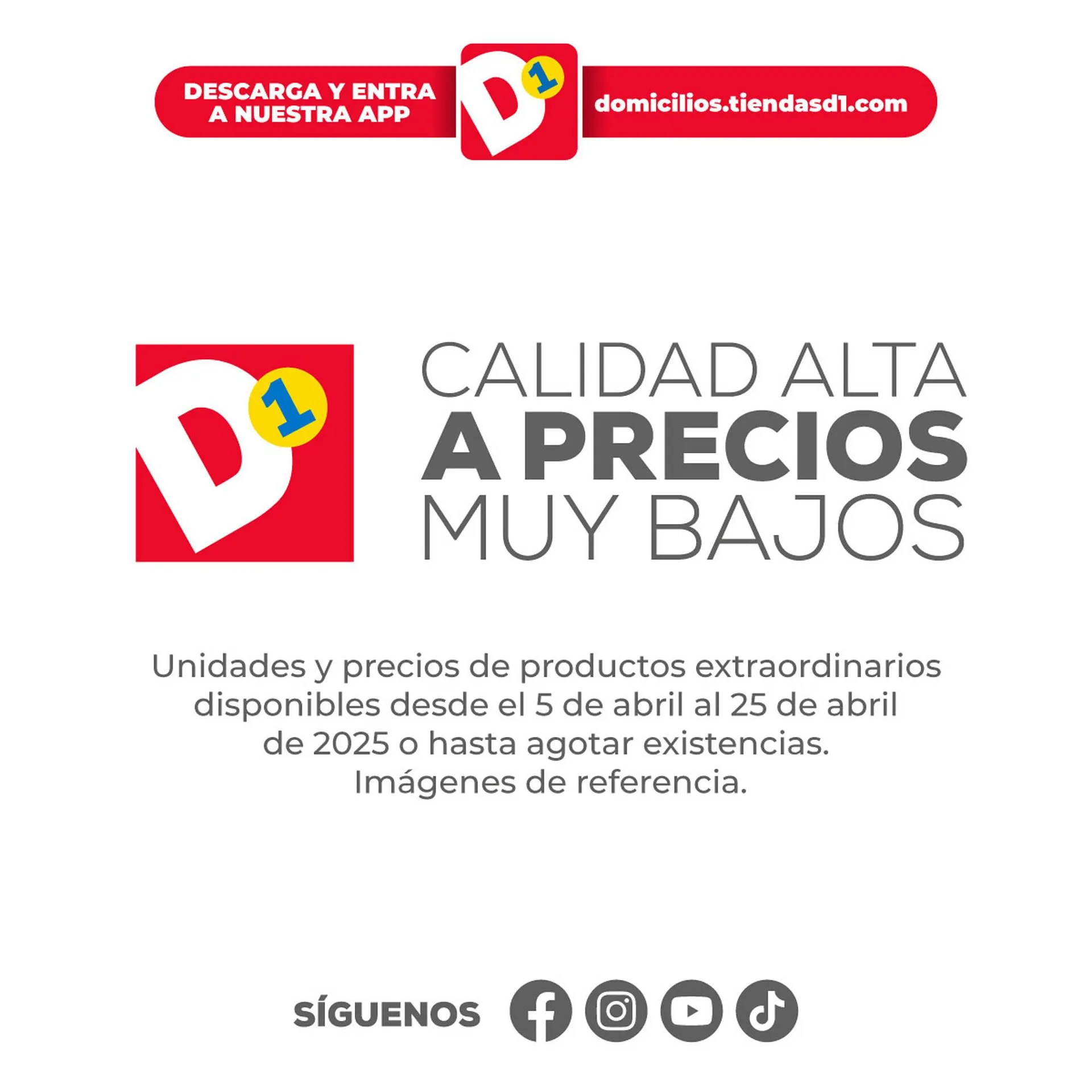 Catalogo de Catálogo Tiendas D1 10 de abril al 10 de abril 2025 - Pag 4