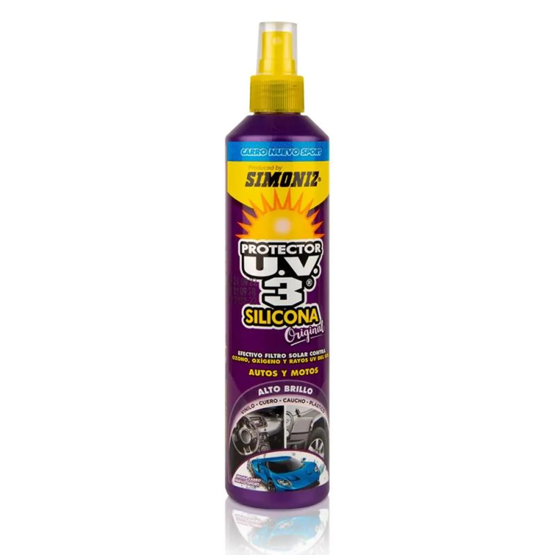 Silicona Simoniz Protector Uve3 Carro Nuevo Sport x 300 ml