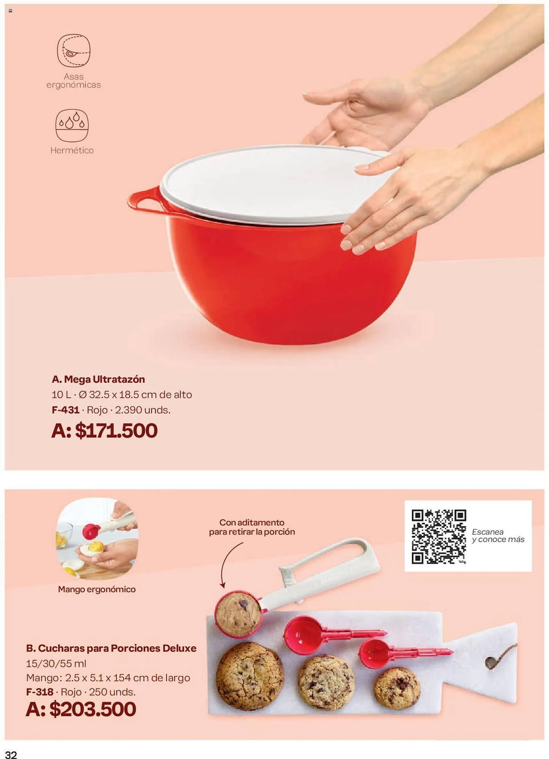 Catalogo de Catálogo Tupperware 14 de junio al 11 de julio 2024 - Pag 32