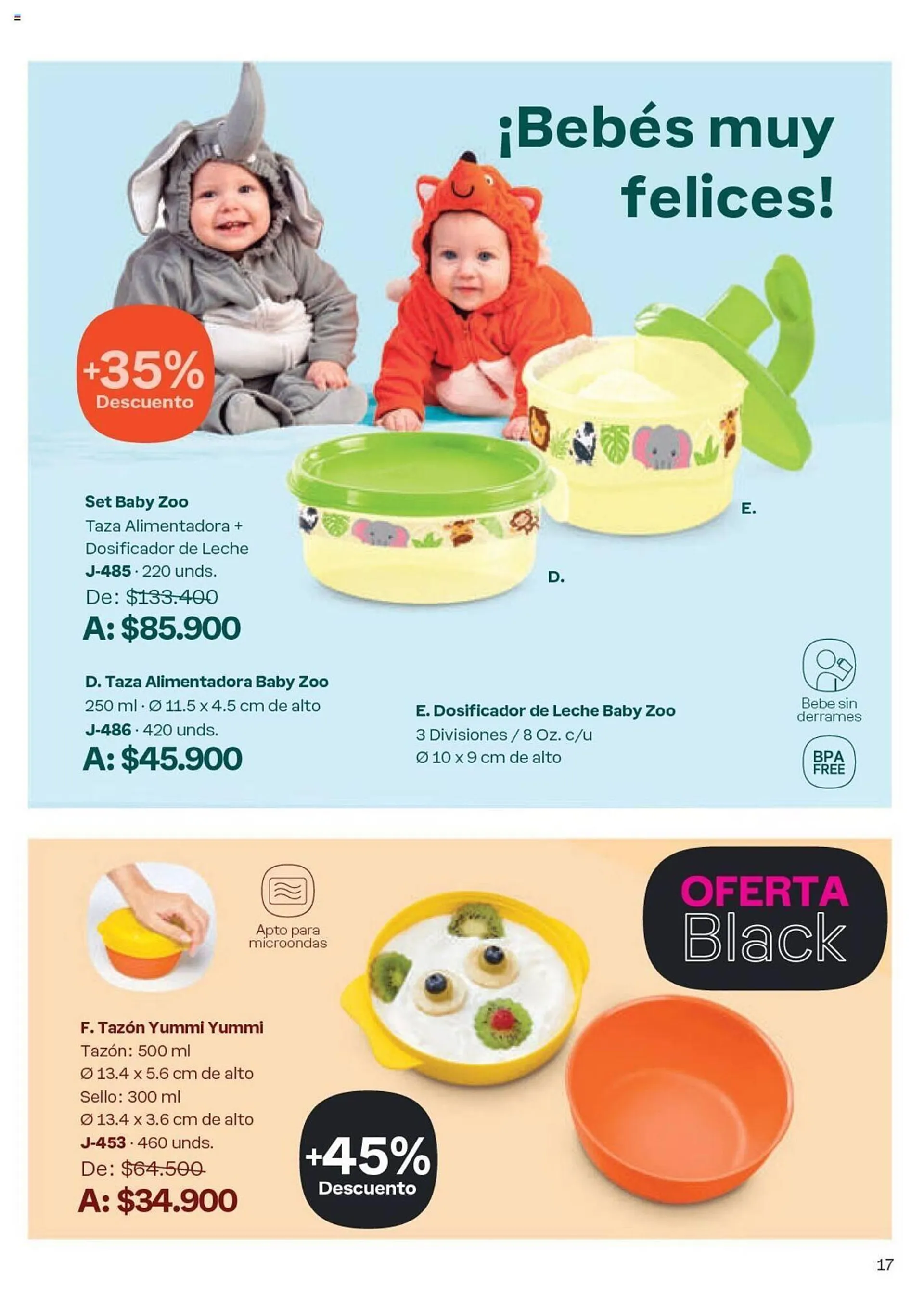 Catalogo de Catálogo Tupperware 4 de octubre al 31 de octubre 2024 - Pag 17