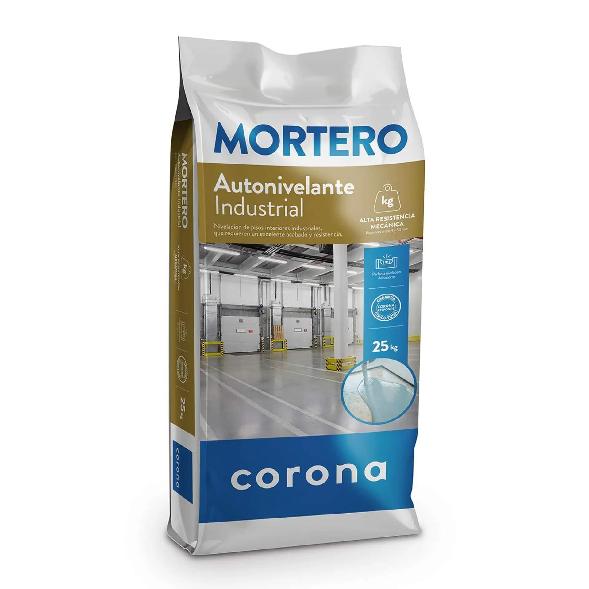 Mortero Autonivelante Industrial 25Kg