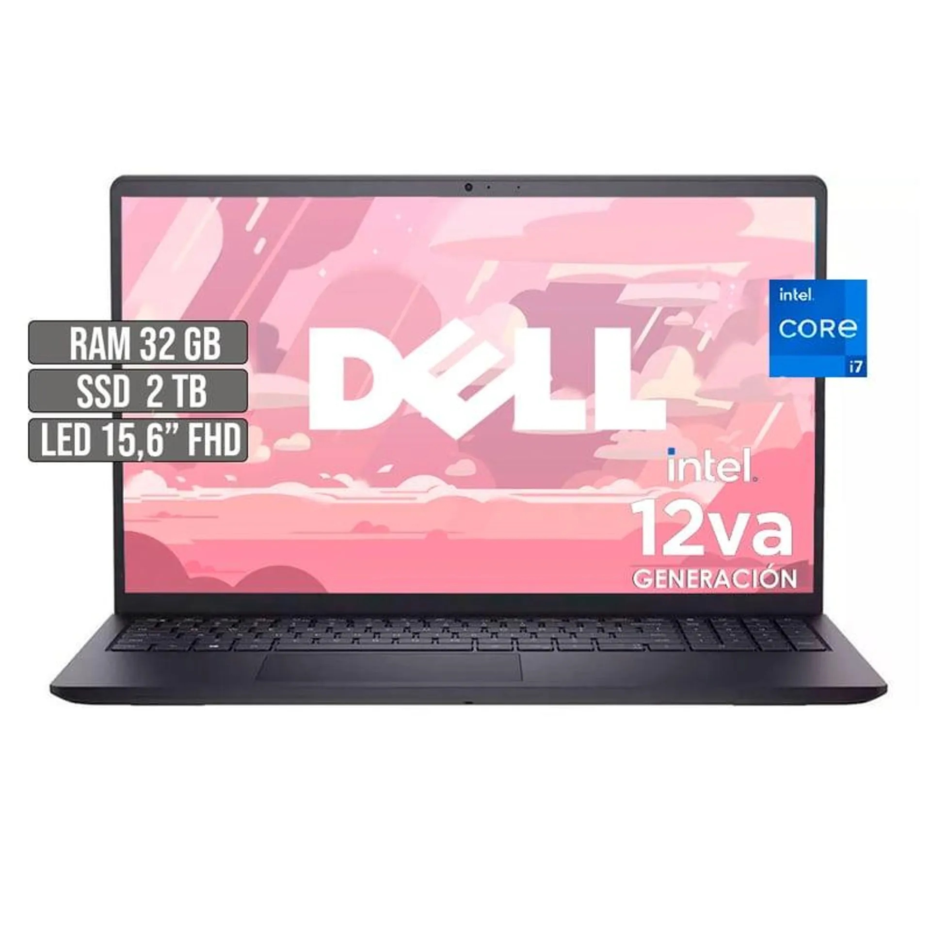 PORTATIL DELL INSPIRON INTEL CORE I7-1255U SSD 2TB RAM 32GB 15,6 FHD