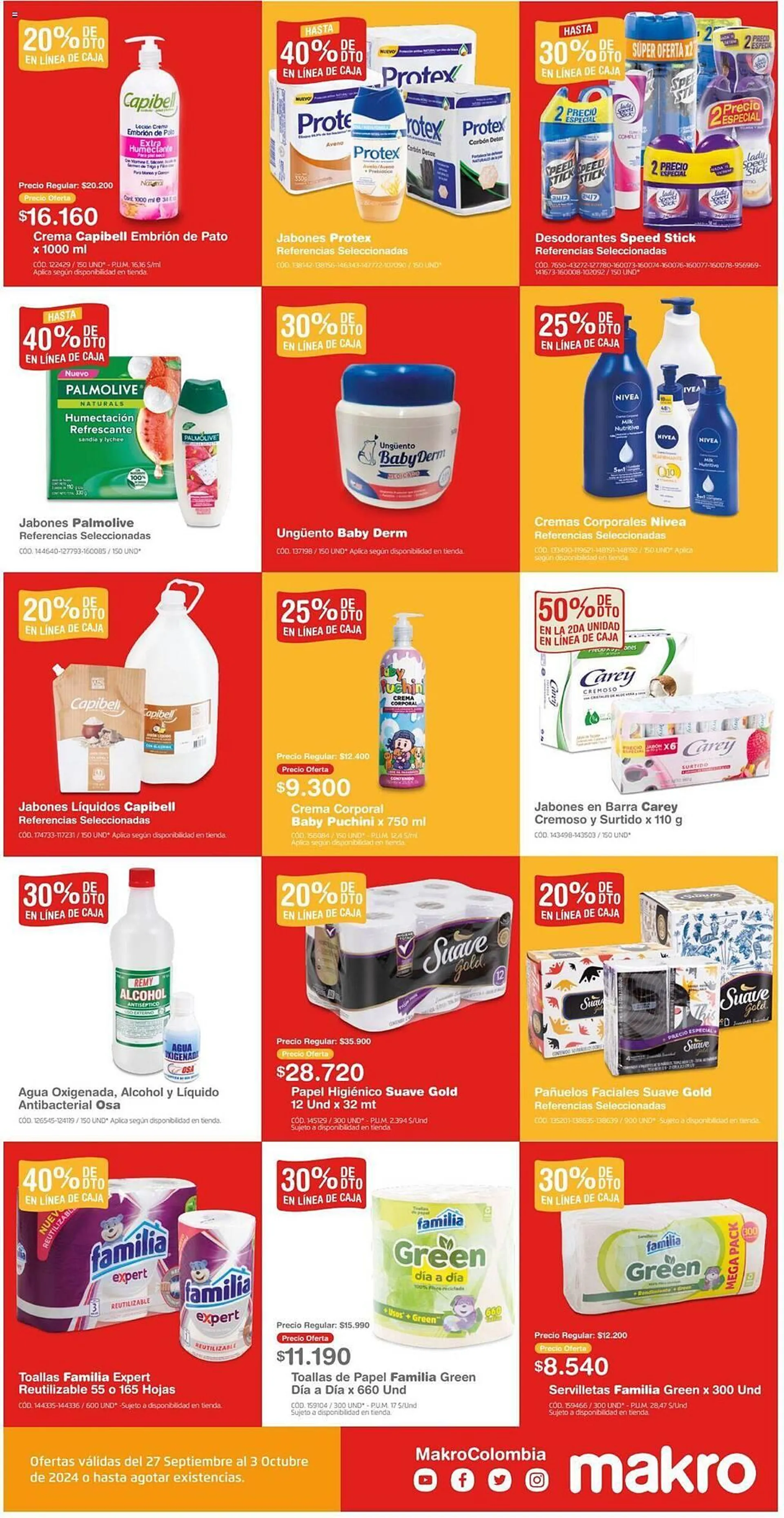 Catalogo de Catálogo Makro 27 de septiembre al 3 de octubre 2024 - Pag 12