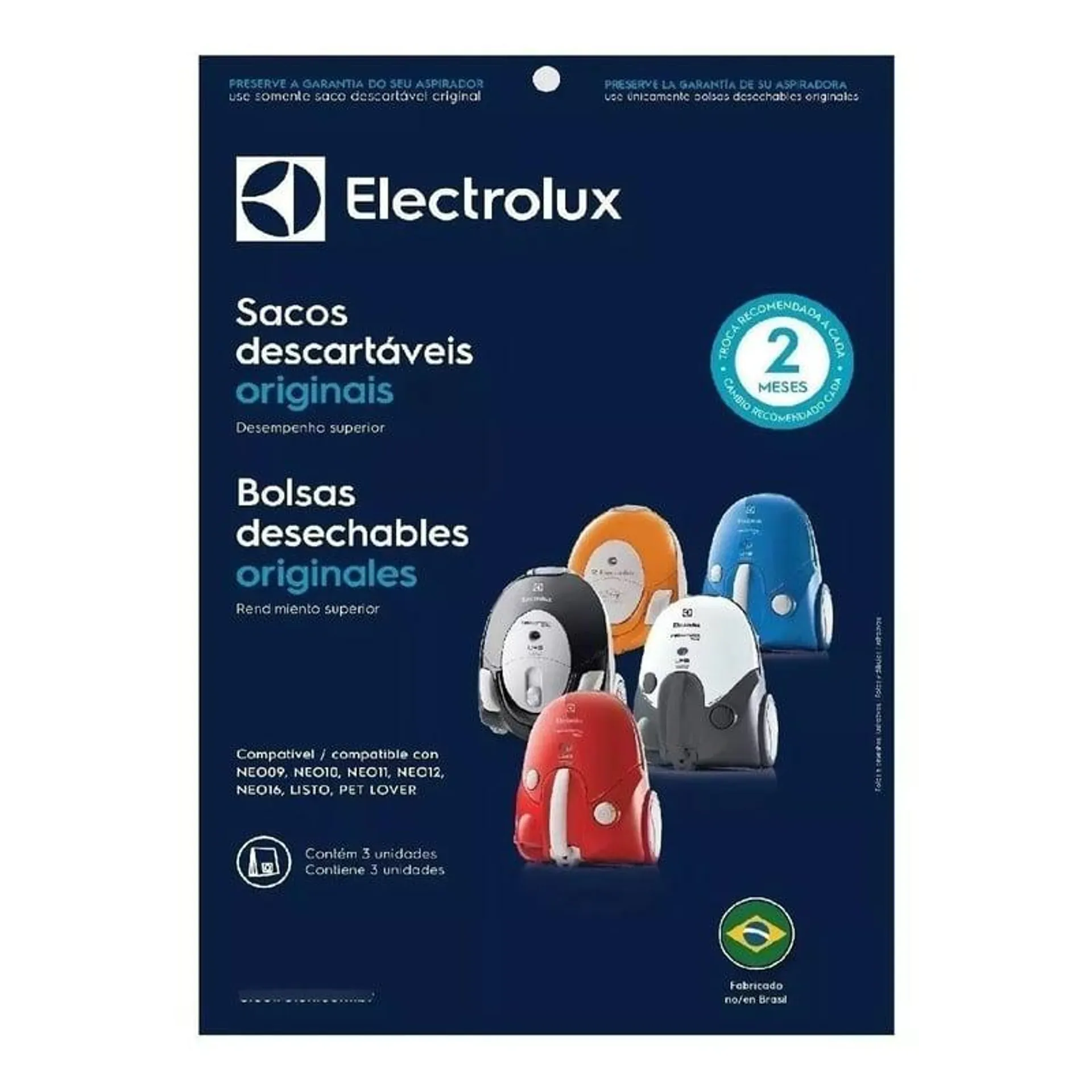 Bolsas Para Aspiradora Electrolux Listo Originales