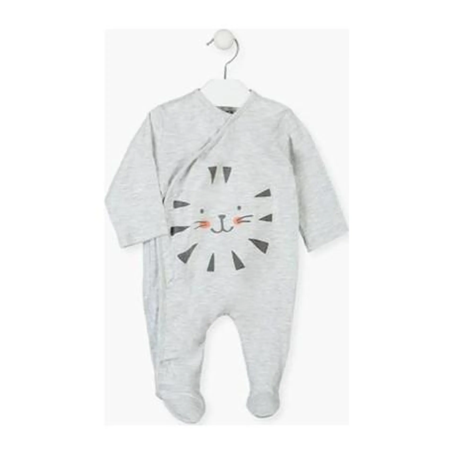 PIJAMA GRIS NIÑO BABY LOSAN 01V-P004AL