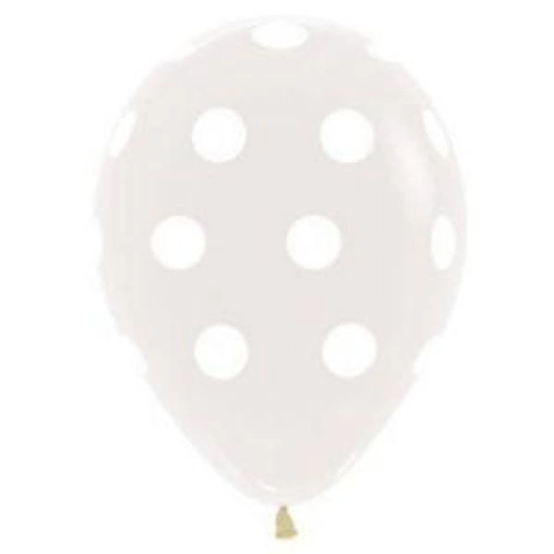 GLOBO CRISTAL POLKA DOTS BLANCO FASHION SEMPERTEX