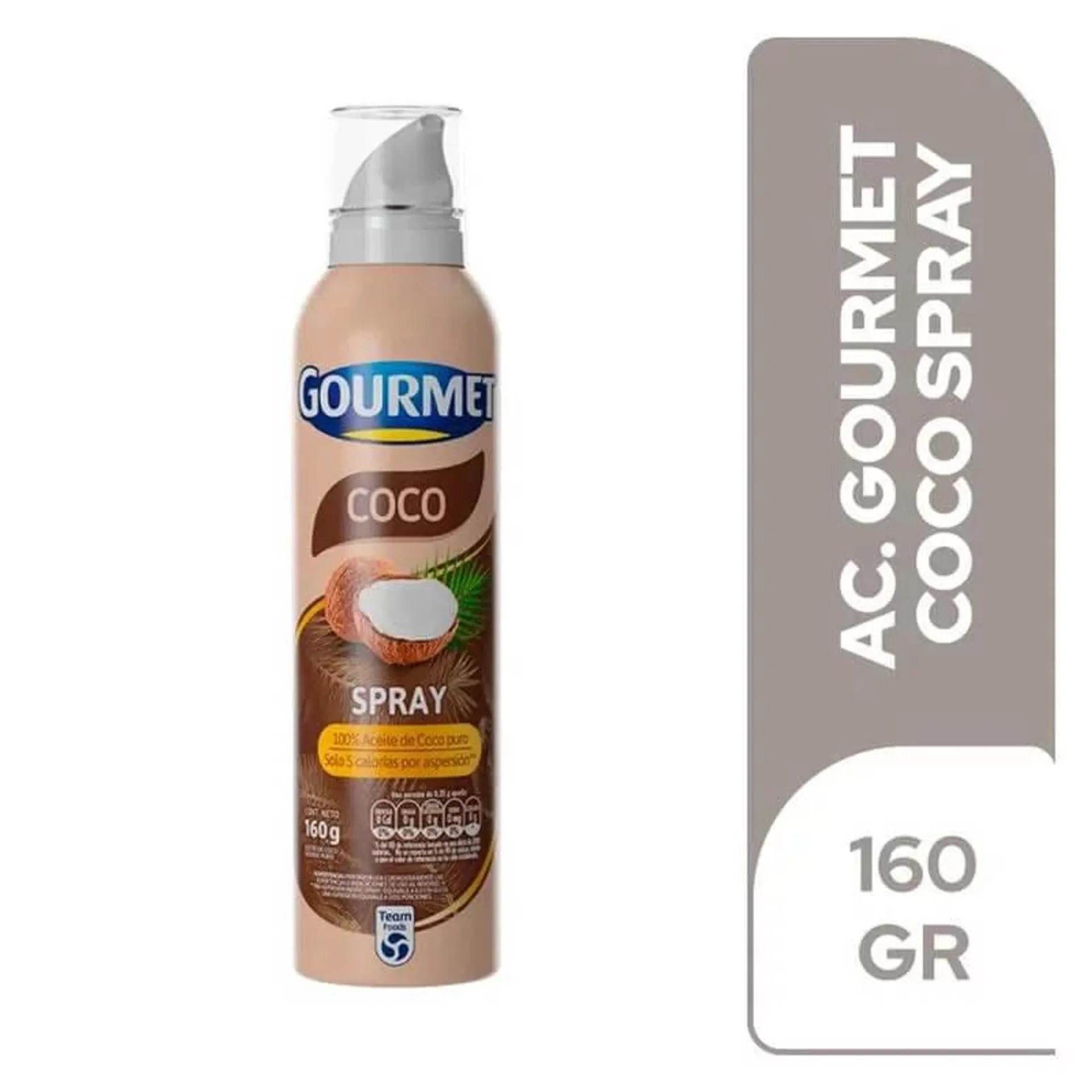 Aceite Gourmet Coco Spary x 160 g