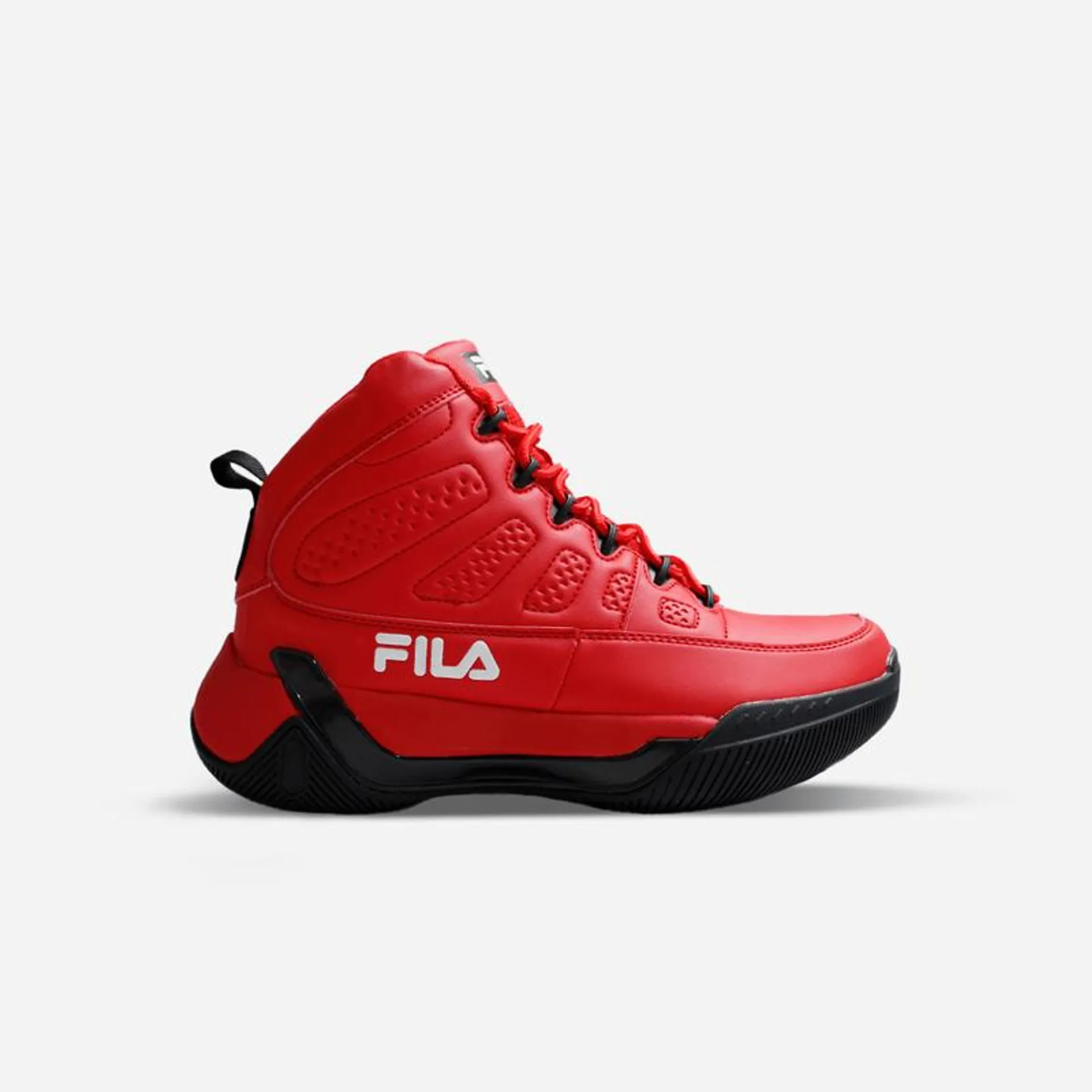 BOTA FILA HI-MAN RED BLACK HOMBRE