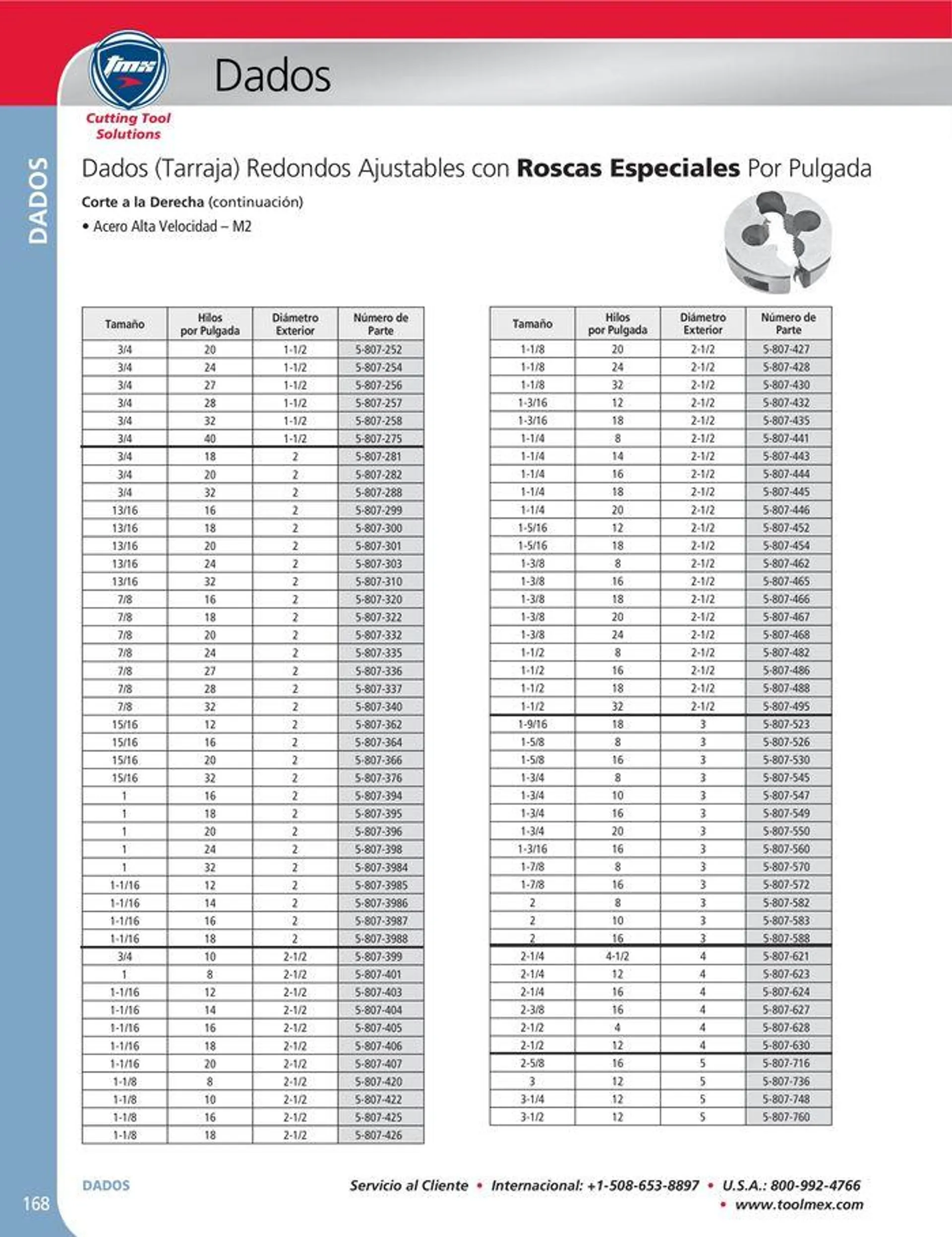 Catalogo de Cutting tool solution 15 de enero al 31 de diciembre 2024 - Pag 168