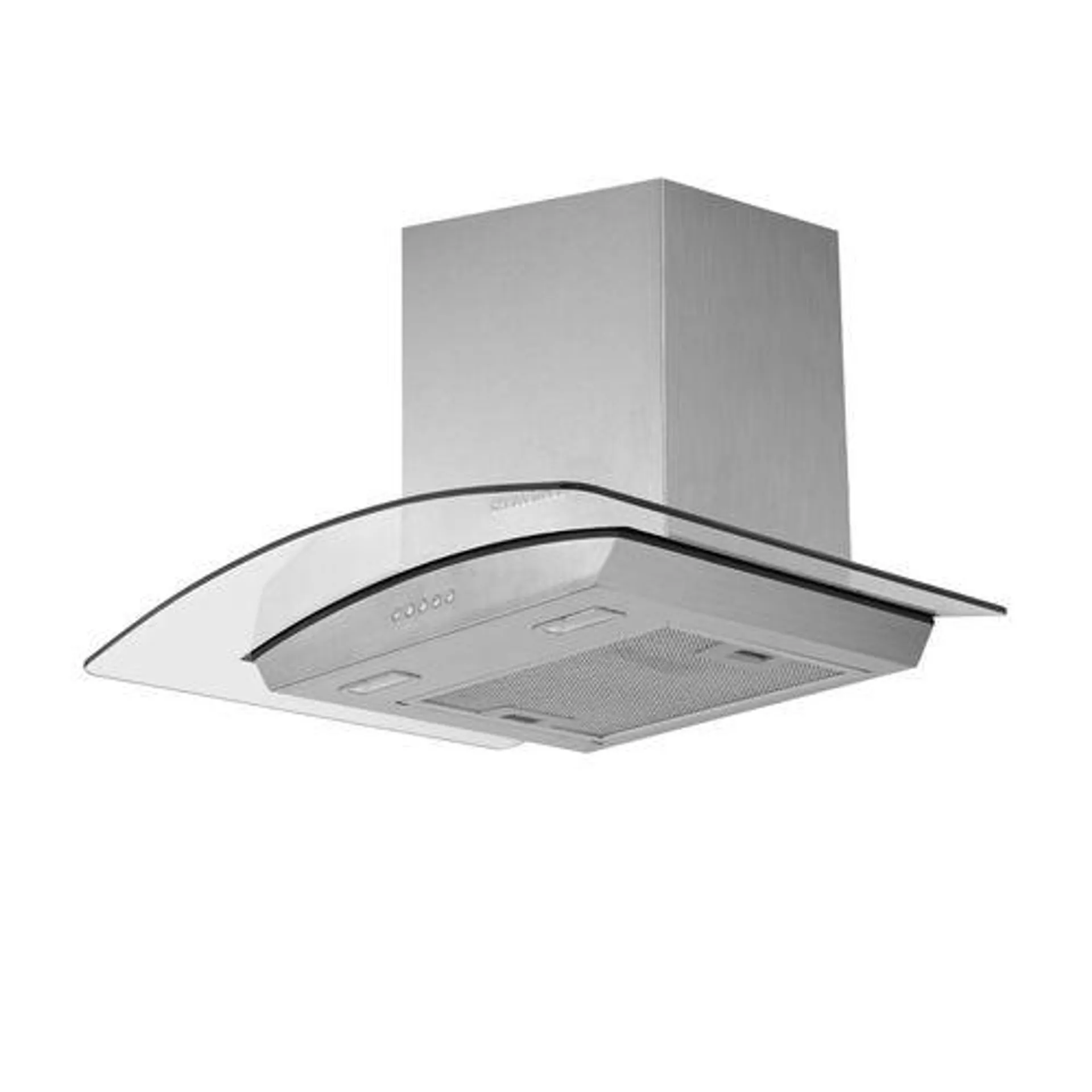 Campana Península acero / cristal Challenger 60 cm 3 velocidades - CX 4662 / Acero Inox