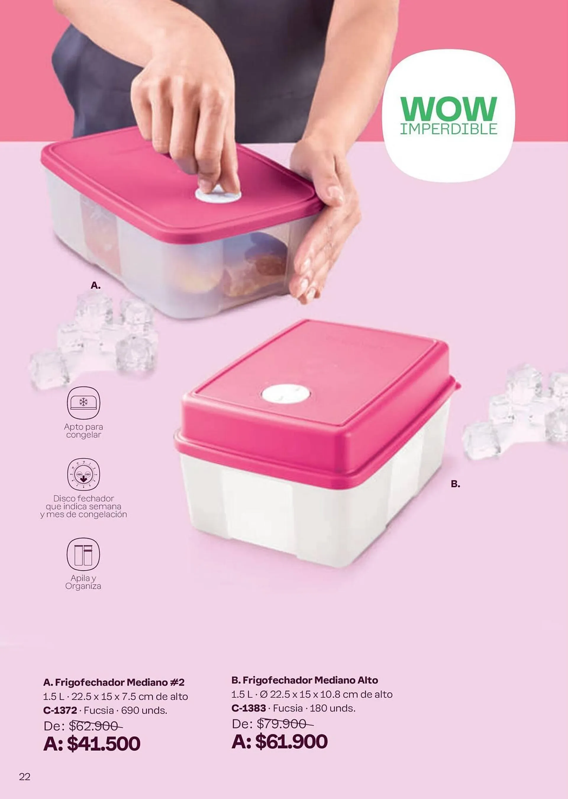 Catalogo de Catálogo Tupperware 6 de septiembre al 3 de octubre 2024 - Pag 22