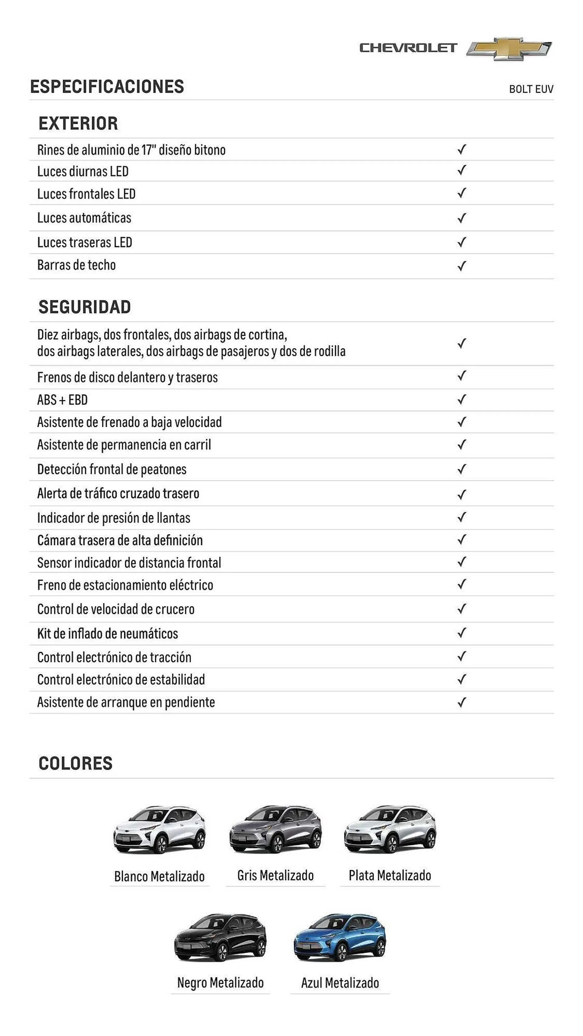 Catalogo de Catálogo Chevrolet 18 de julio al 18 de julio 2025 - Pag 3