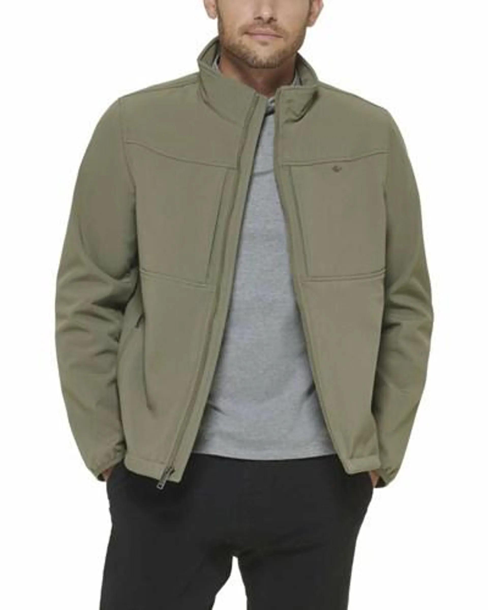 Chaquetas Dockers Chest Yoke Softshell Jacket Hombre Verde | OGUNE5309